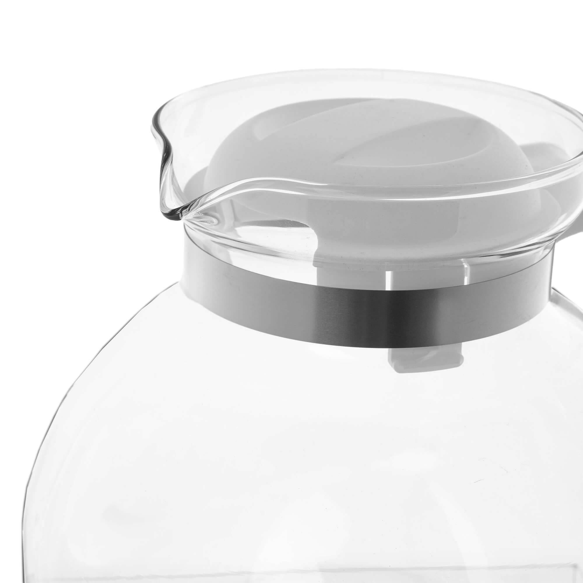 Dzbanek żaroodporny Flond, 1,7L, biały