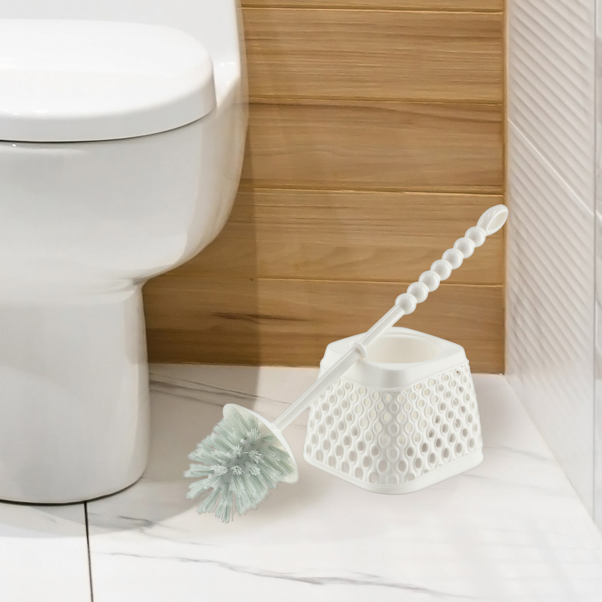 Szczotka do WC Cures biała