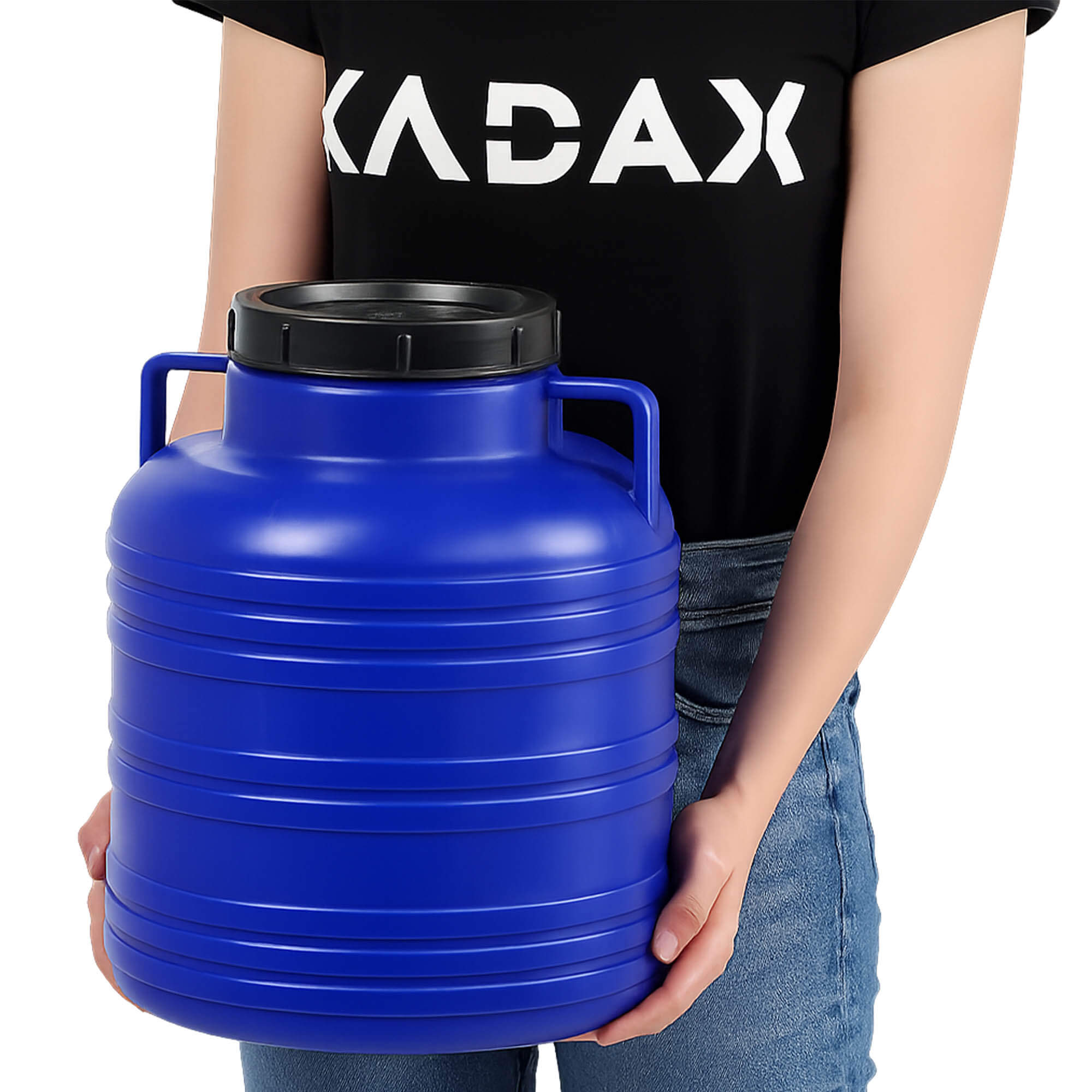 Plastikowa beczka do kiszenia Odda 20L, niebieska