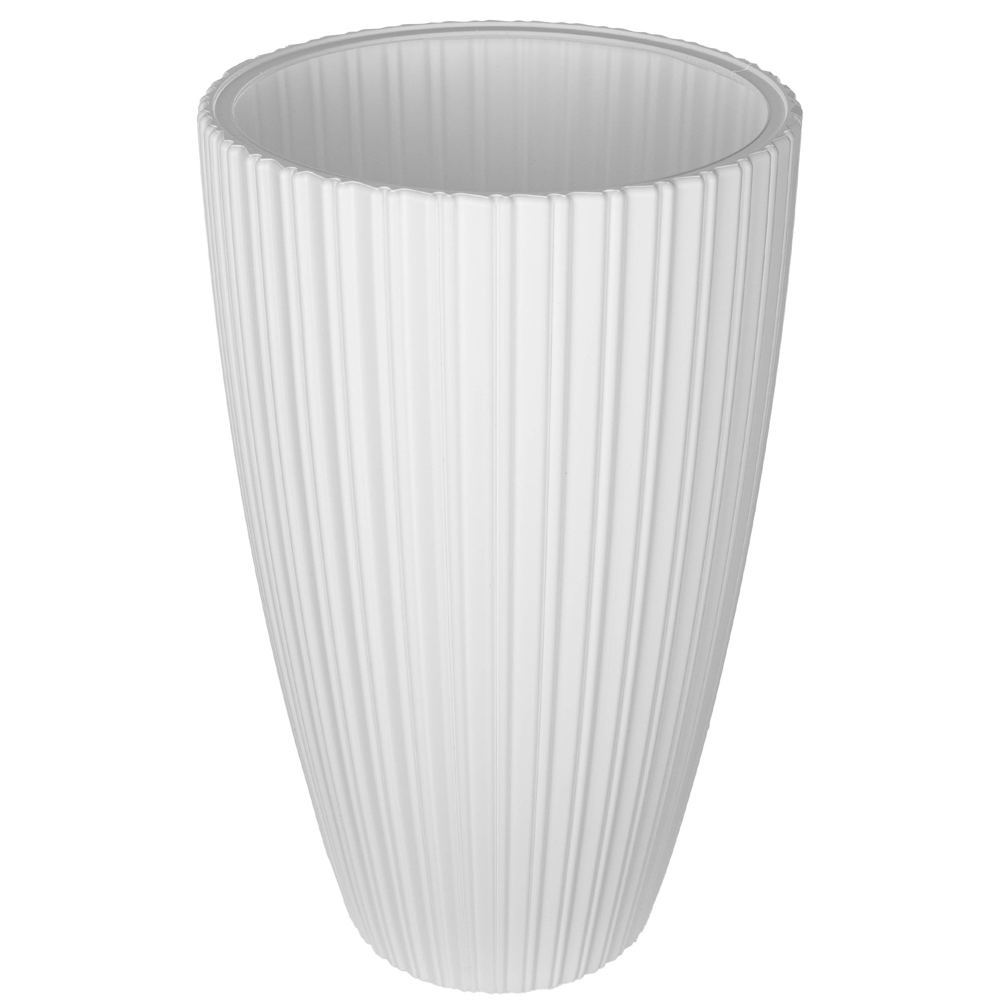 Doniczka z wkładem Lavoye 30cm biała