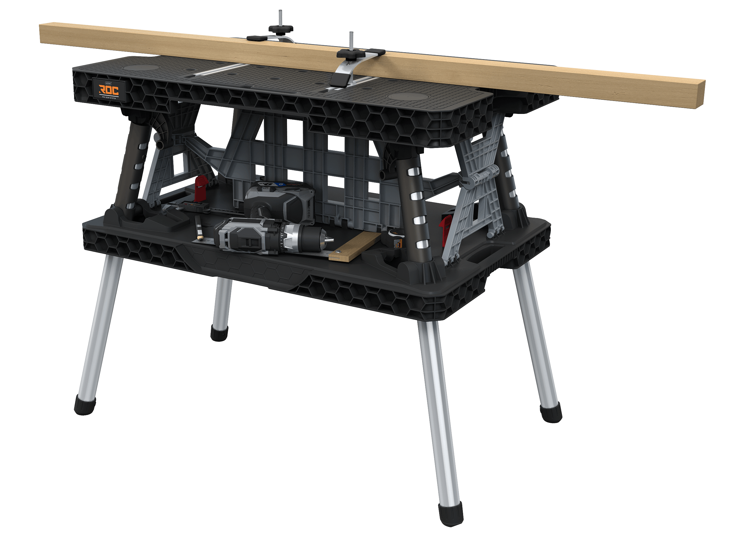 Stół warsztatowy składany Keter ROC Folding Work Table 2.0 85 x 56.5 cm