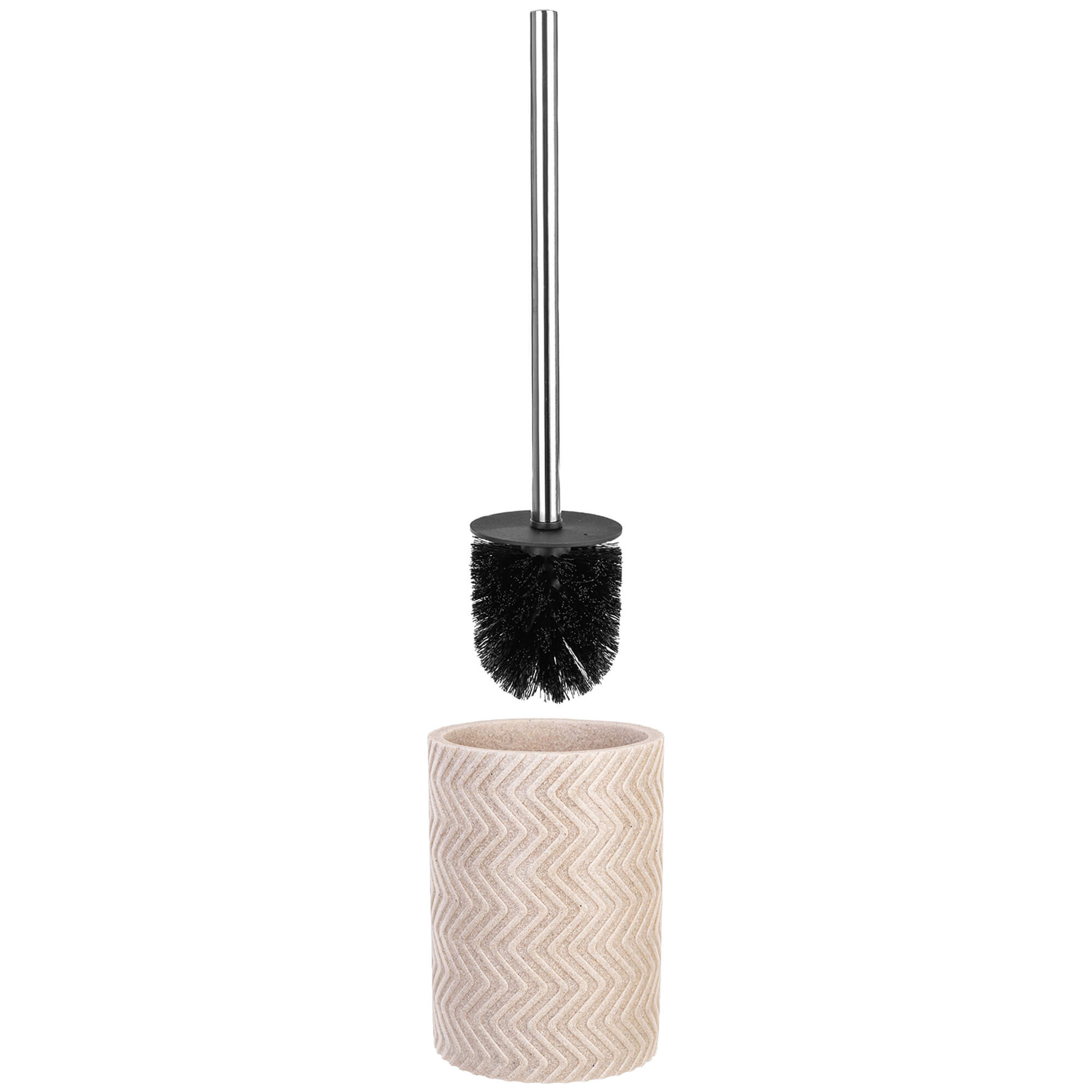 Szczotka do WC Ouge 37 x 10 cm beżowa