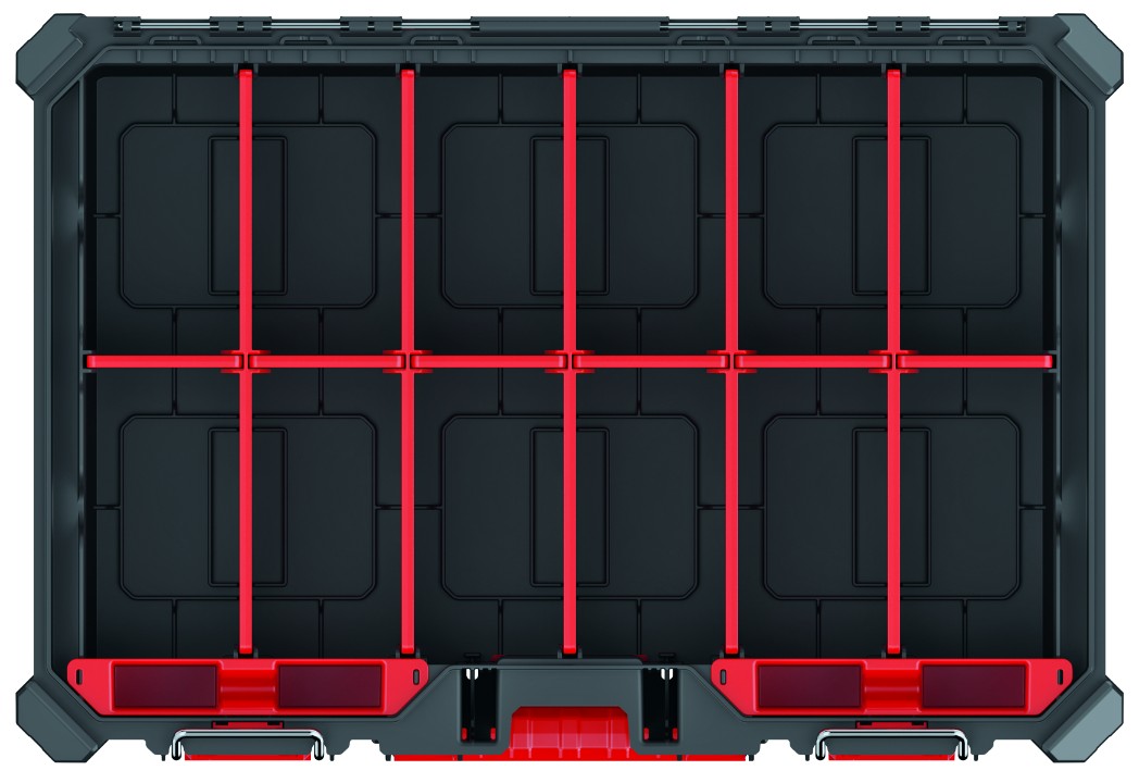 KISTENBERG Organizer narzędziowy MSX 55 S wysoki - KMX554015S - czarny