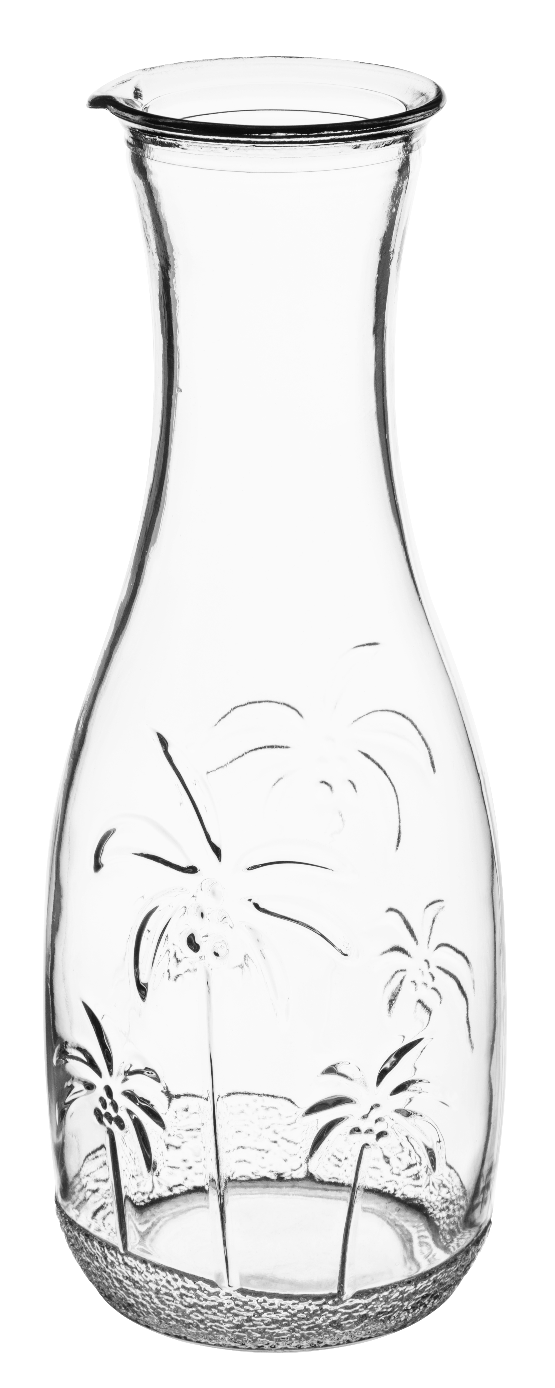 Szklana karafka do soku i zimnych napojów 1,2L