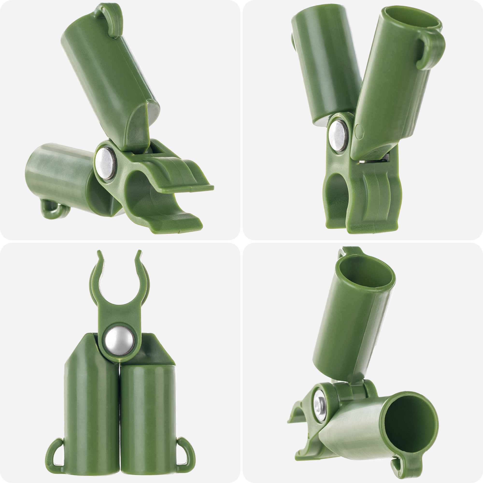 Łącznik szczytowy do tyczek ogrodowych Posile regulowany 11mm 8szt
