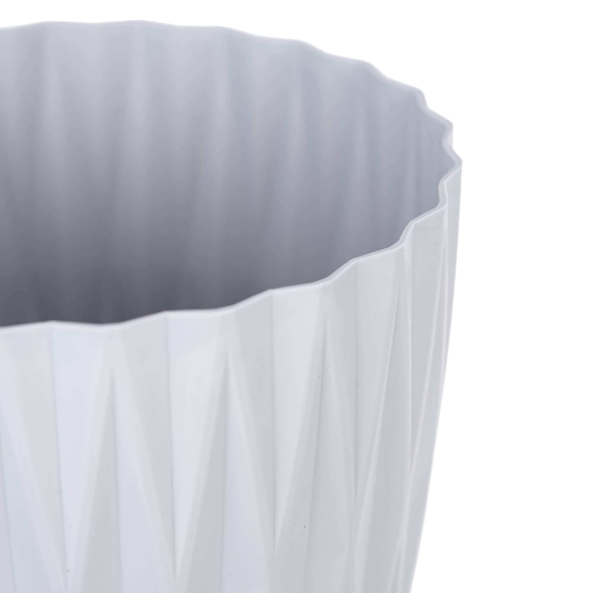 Doniczka z wkładką Terce 21 cm szara