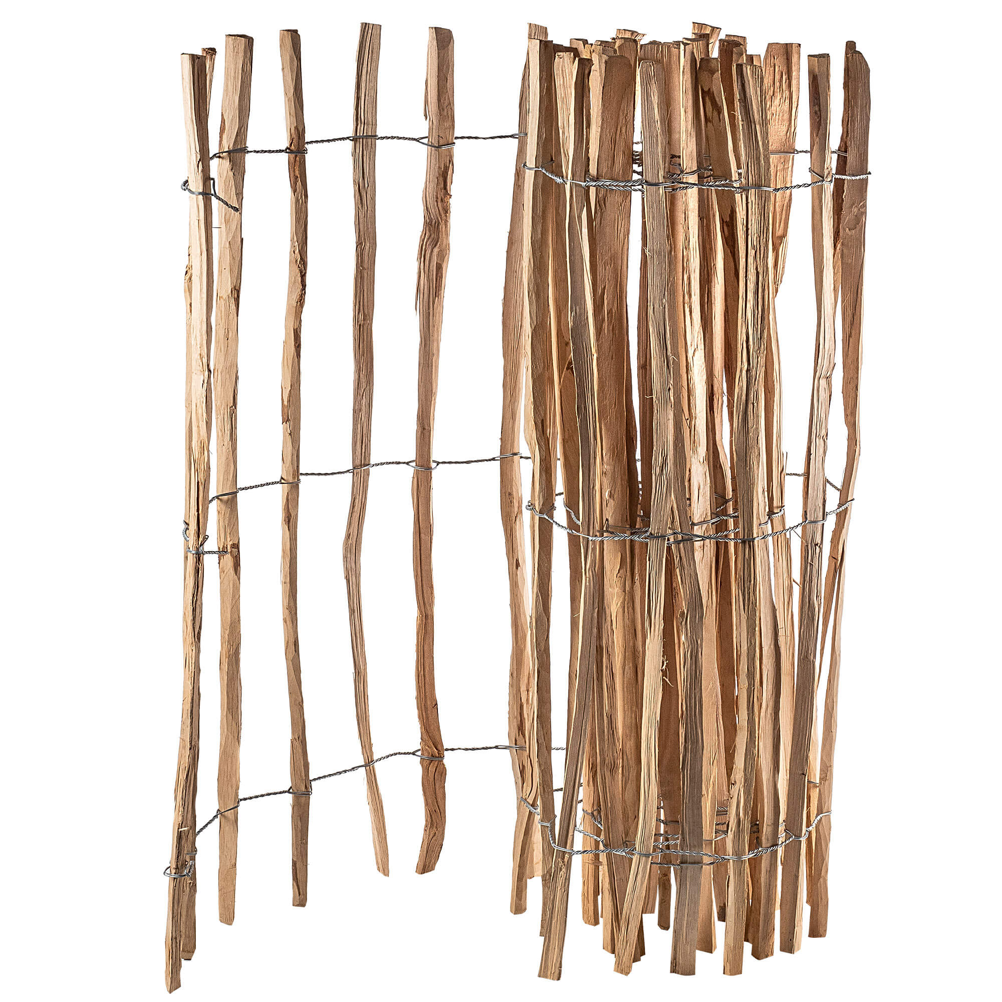 Płot ogrodowy leszczynowy Karo 500 x 120 cm (7-9 cm)