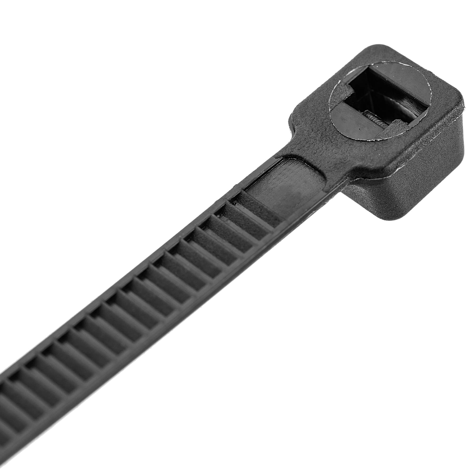 Opaski zaciskowe Maurens 200 x 3.6 mm czarne 200 szt.