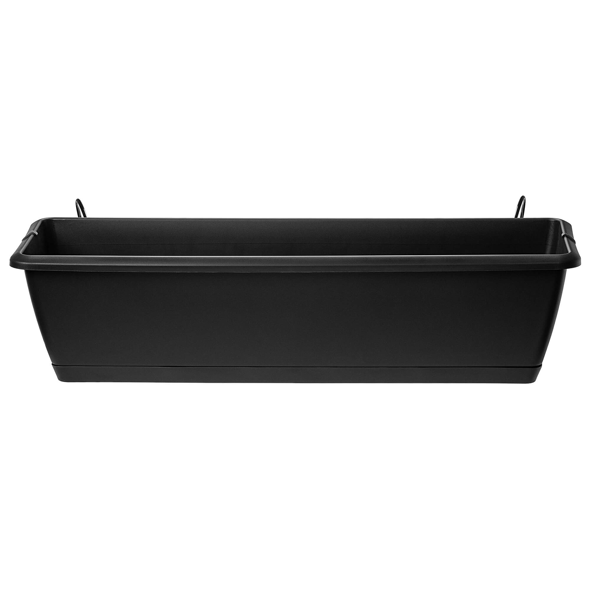 Skrzynka balkonowa Perama 60 cm z uchwytami, antracyt