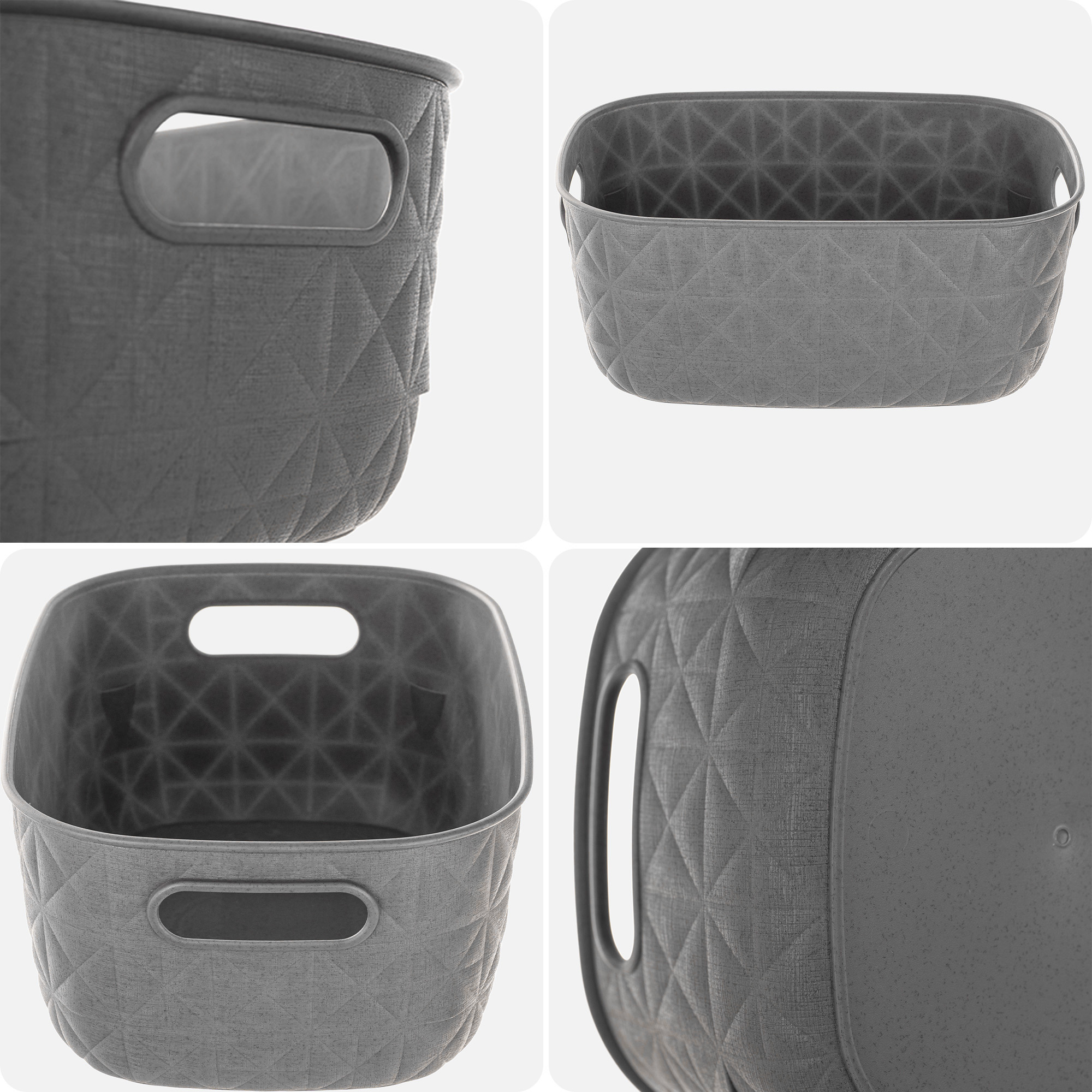 Koszyk Curver Softex S 4L szary