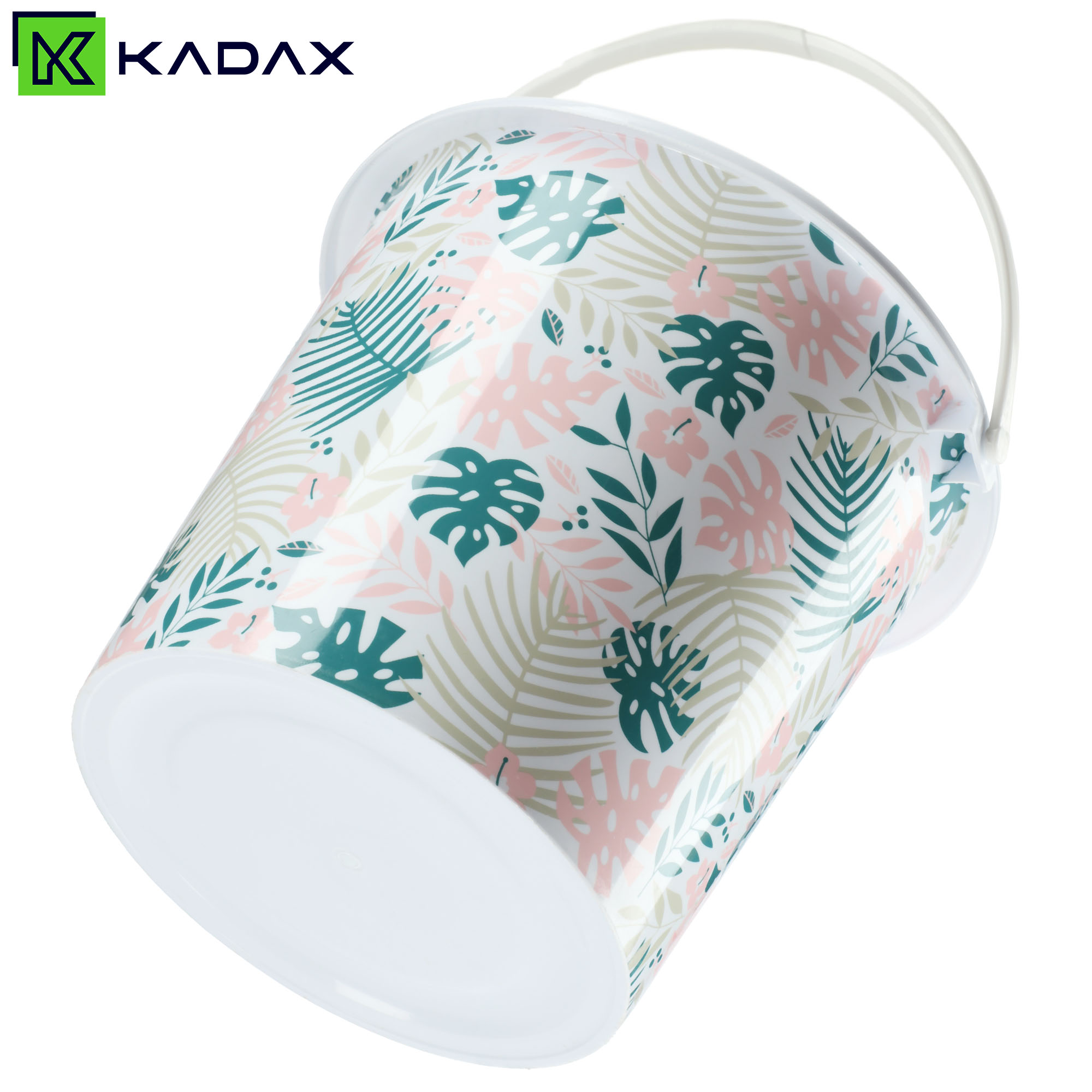 Wiadro plastikowe Ars 10L liście