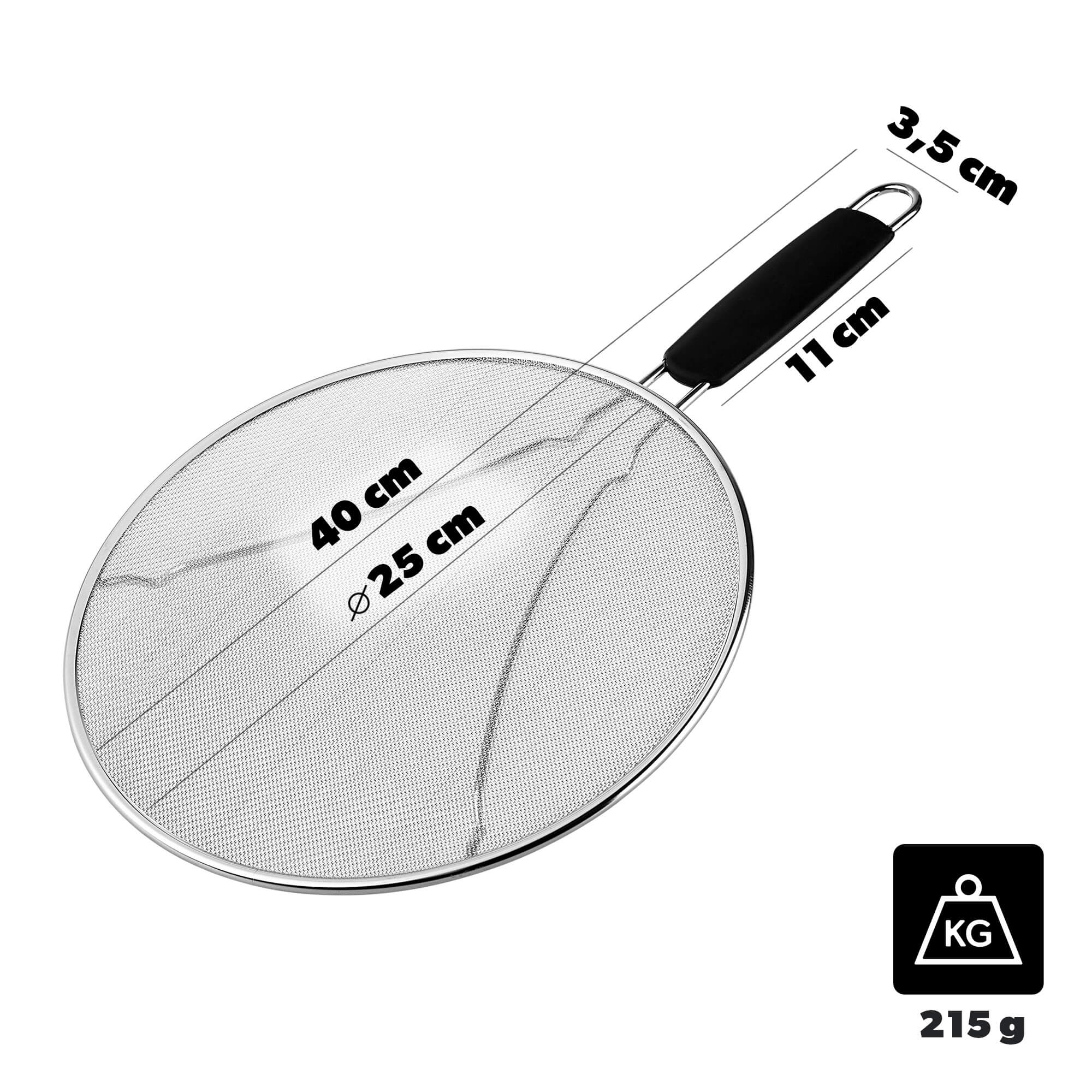 Sito na patelnię Pero 25 cm stalowe