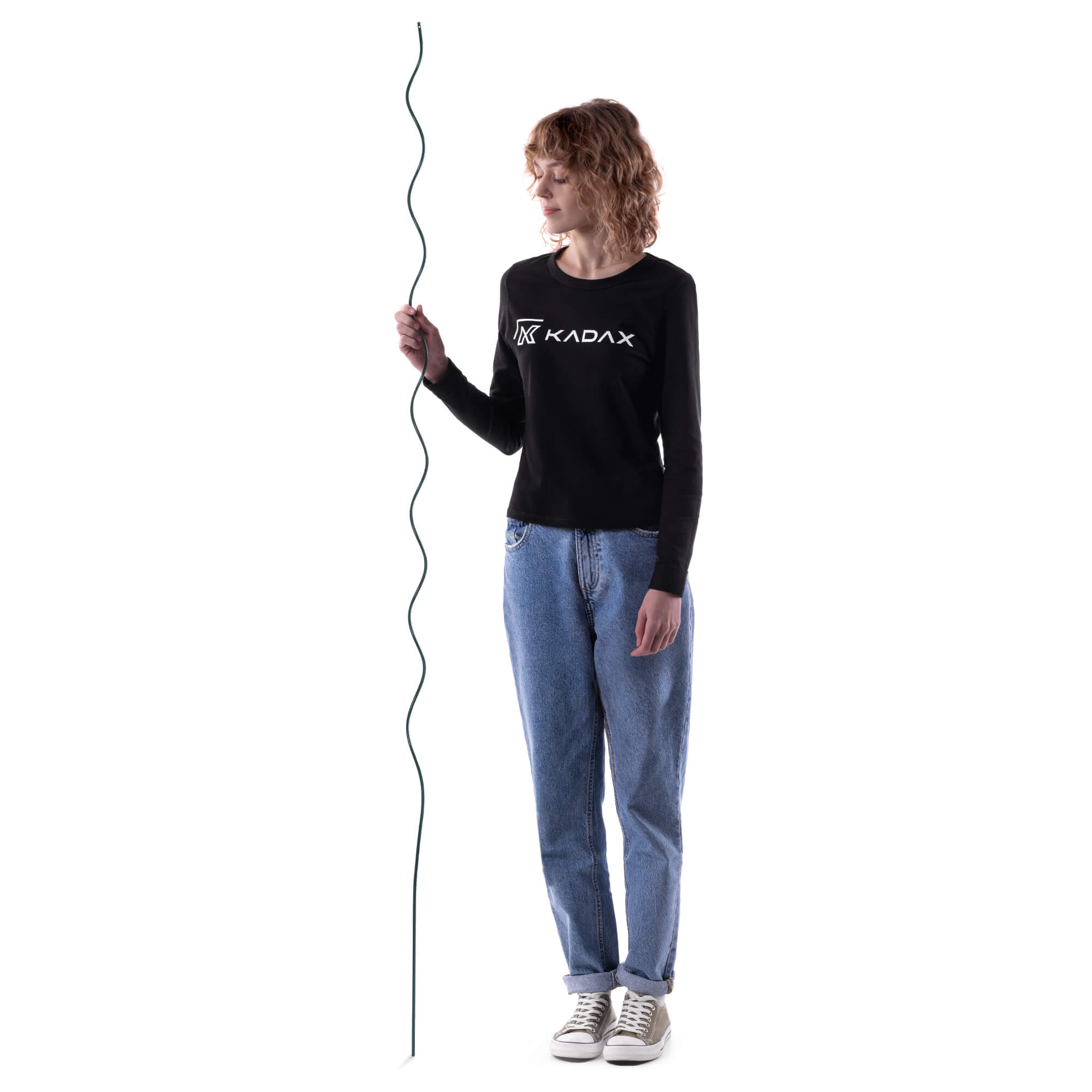 Tyczka spiralna do roślin Langeot 180 cm stal + PE 5 szt.