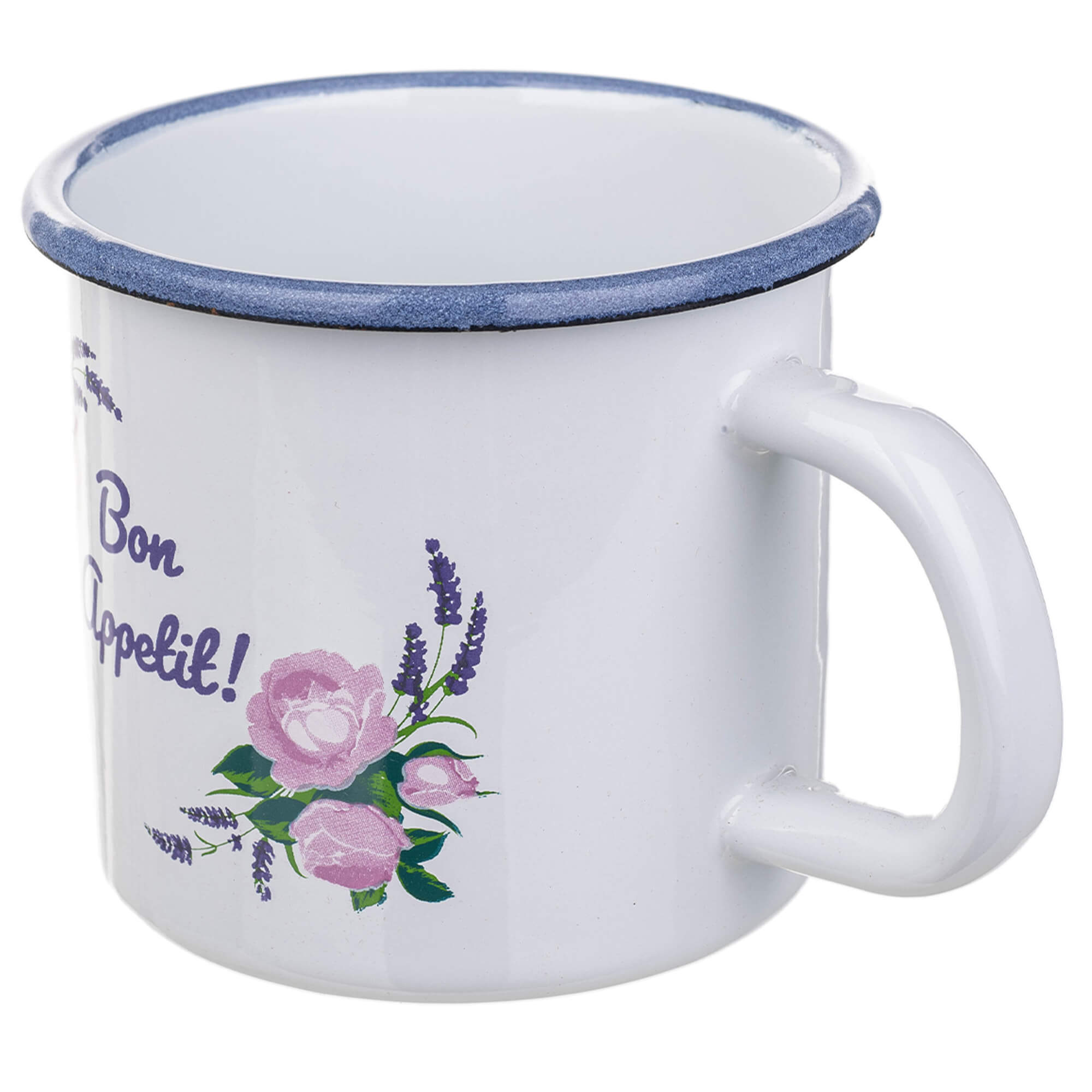 Kubek emaliowany Scerni 800 ml biały