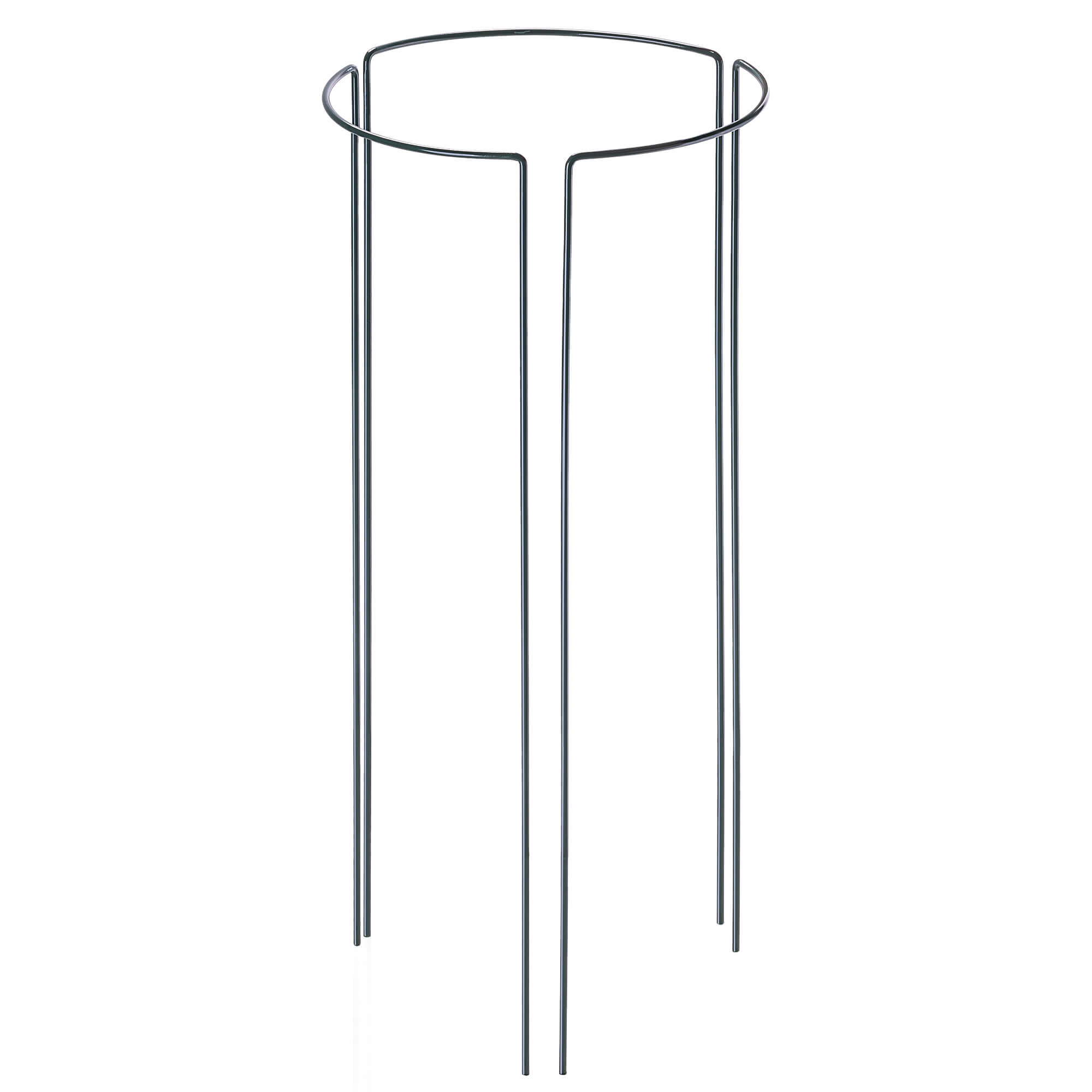 Podpora ogrodowa Mahet 1/3 koła 60 cm stalowa zielona 6 szt.