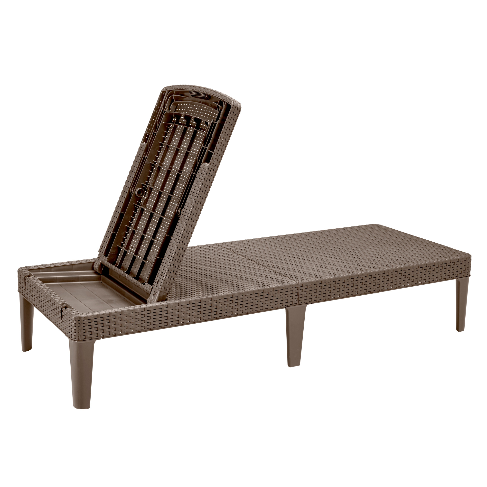 Leżak ogrodowy Keter Jaipur 58 x 151 cm, cappuccino
