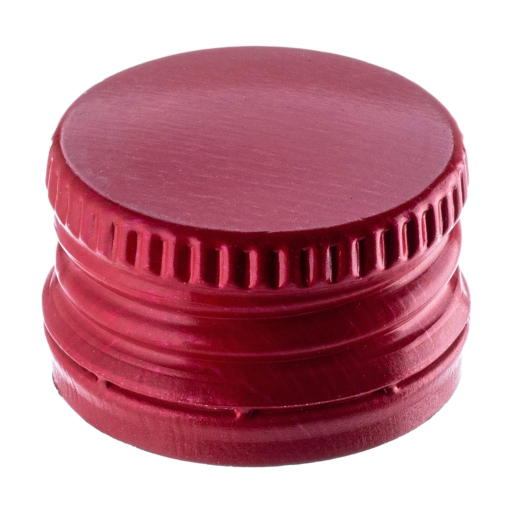 Aluminiowa zakrętka do butelek Annot fi 28mm czerwona 50 szt.