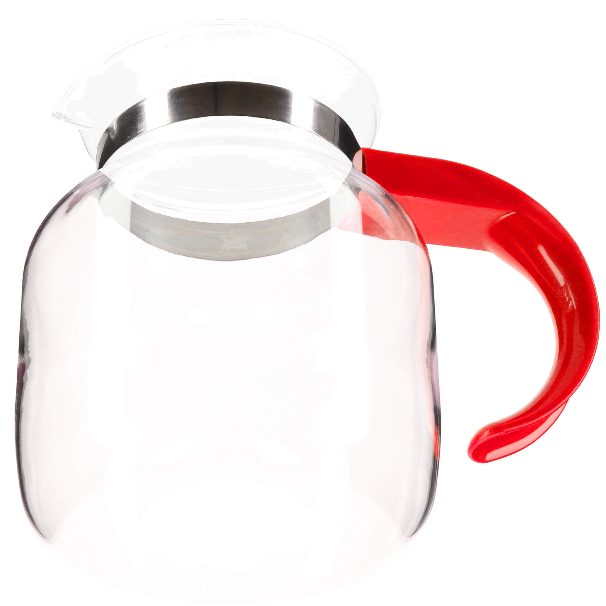 Dzbanek z pokrywką do herbaty Naveil, 1,5L czerwony