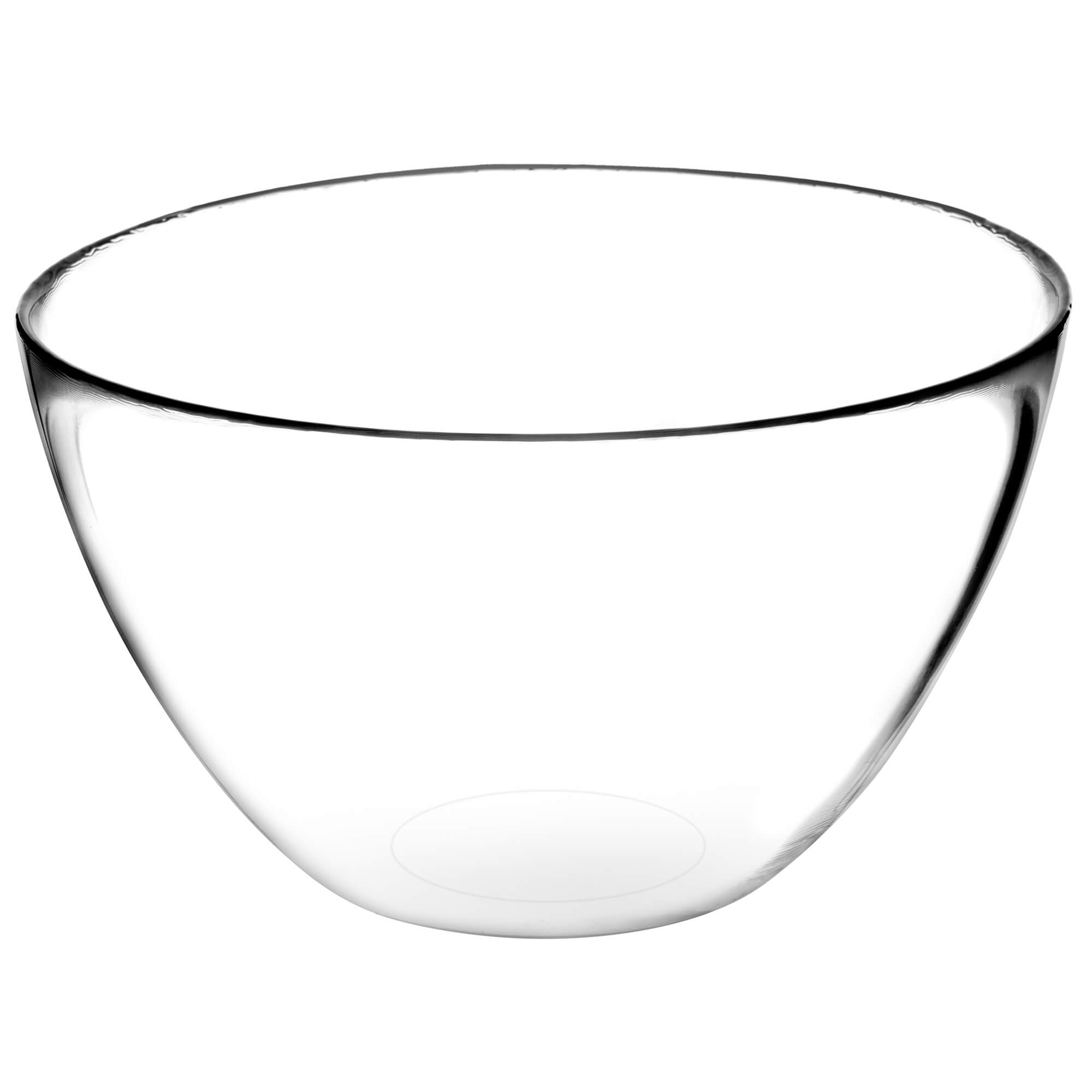 Szklana salaterka okrągła 17 cm, 2 szt.