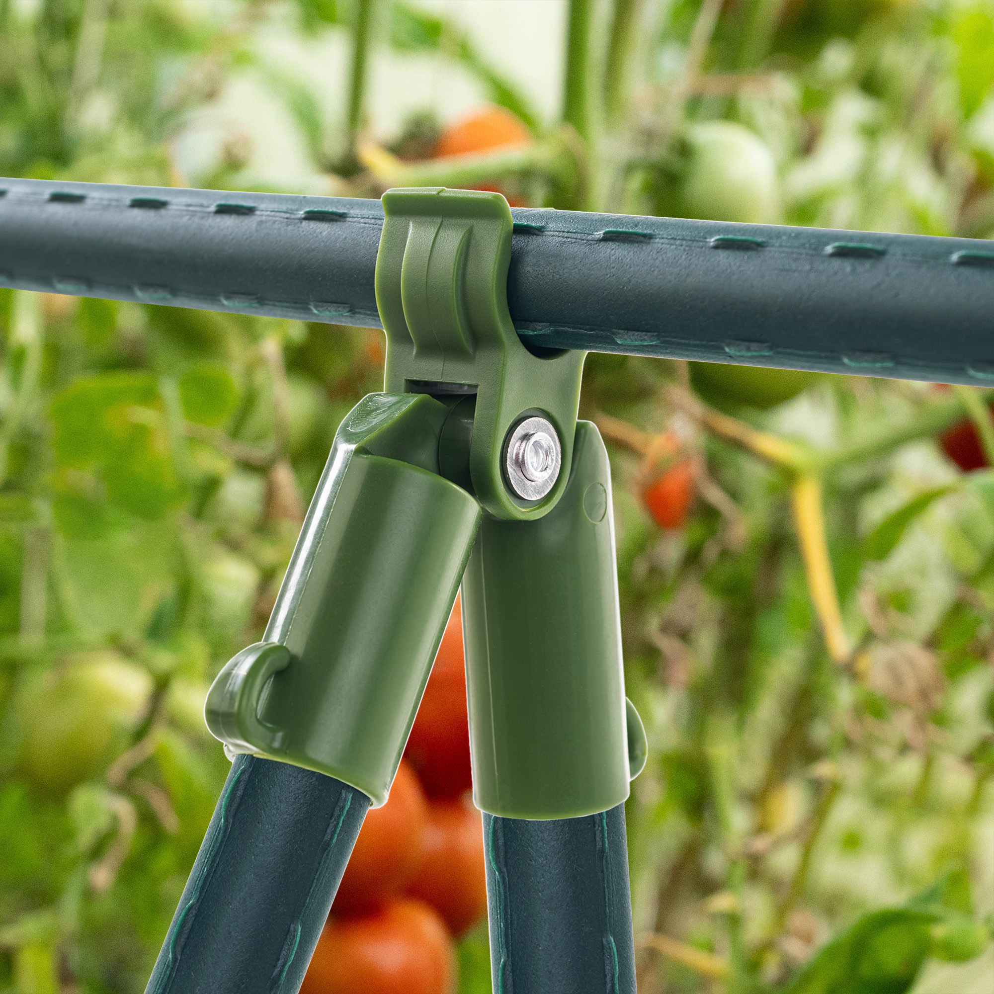 Łącznik szczytowy do tyczek ogrodowych Posile regulowany 11mm 8szt