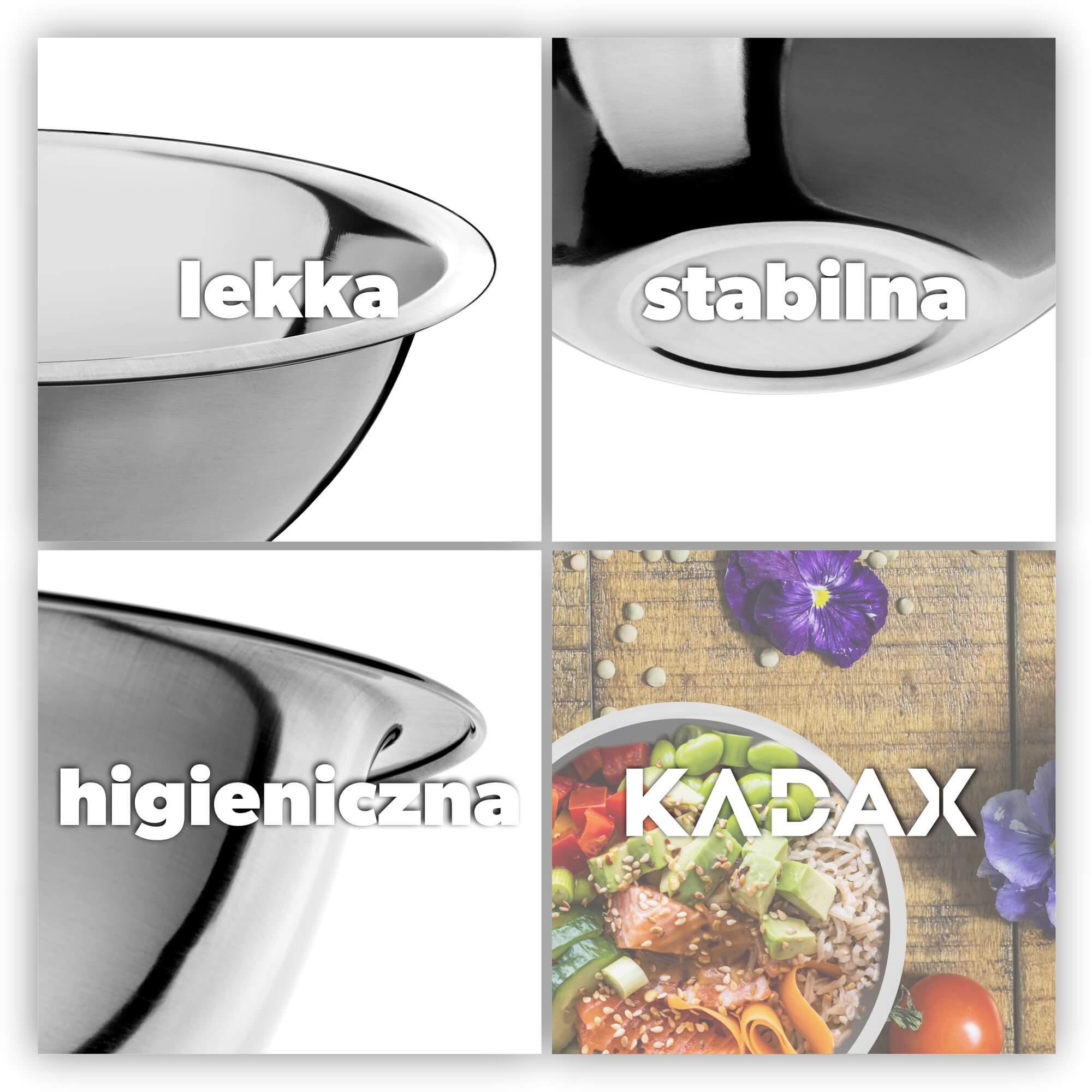Miska kuchenna nierdzewna Fjus 26 cm