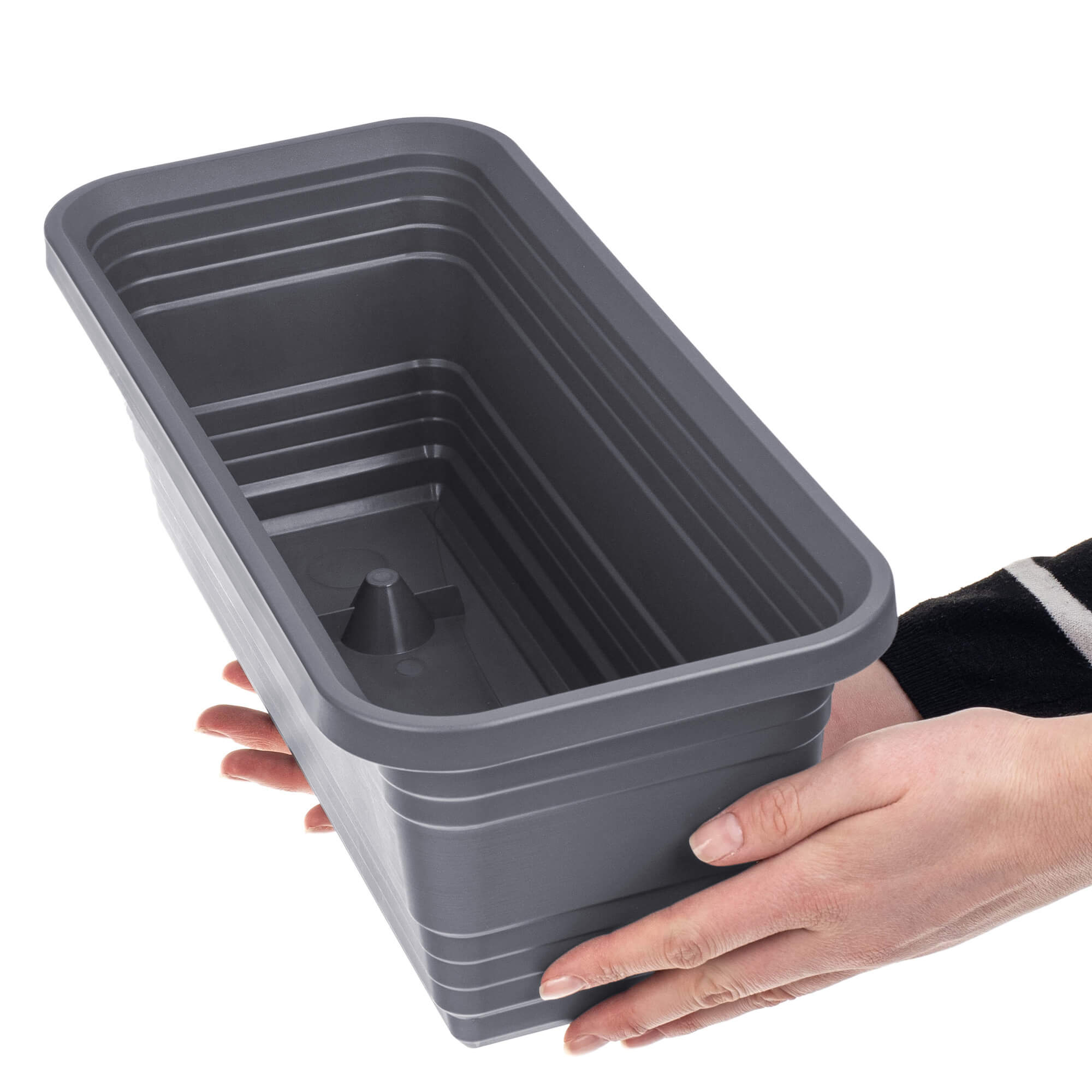 Skrzynka balkonowa Paulin 40cm antracyt