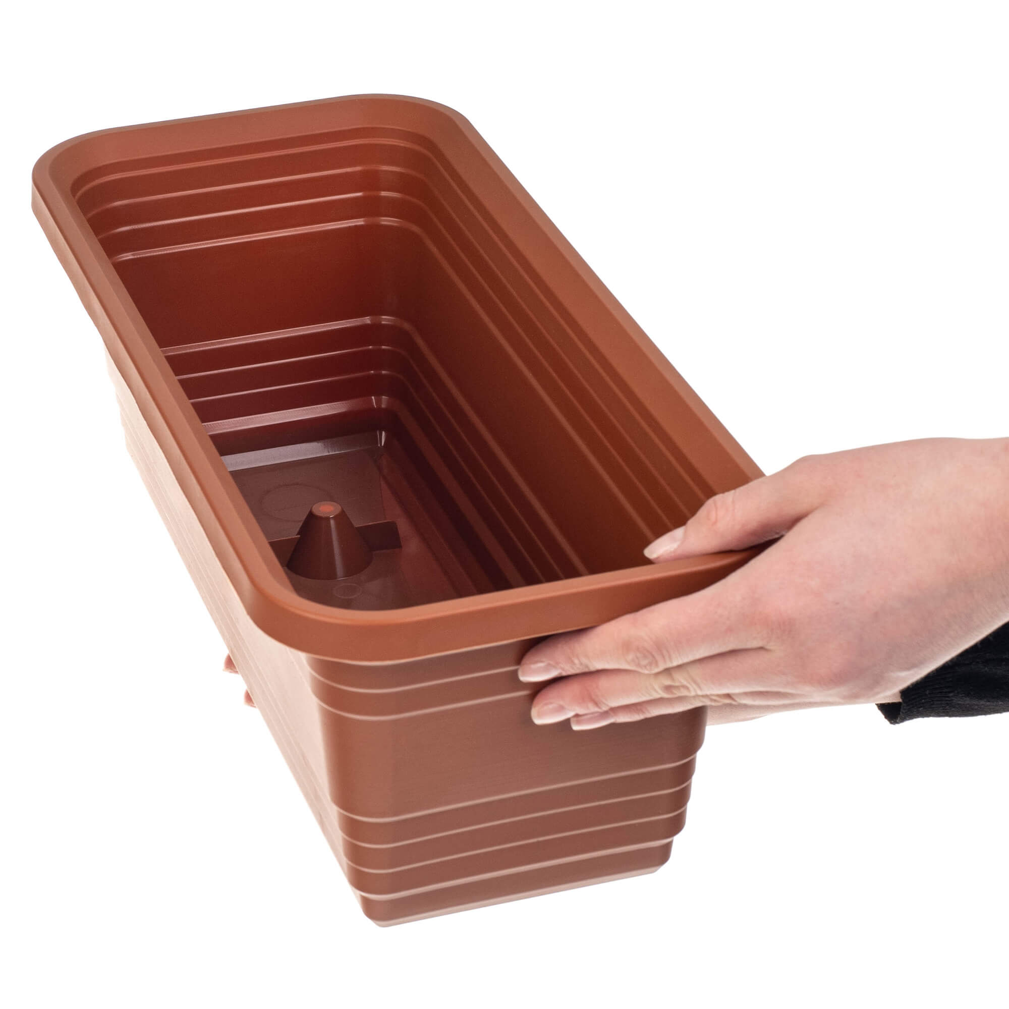 Skrzynka balkonowa Paulin 40cm terrakota