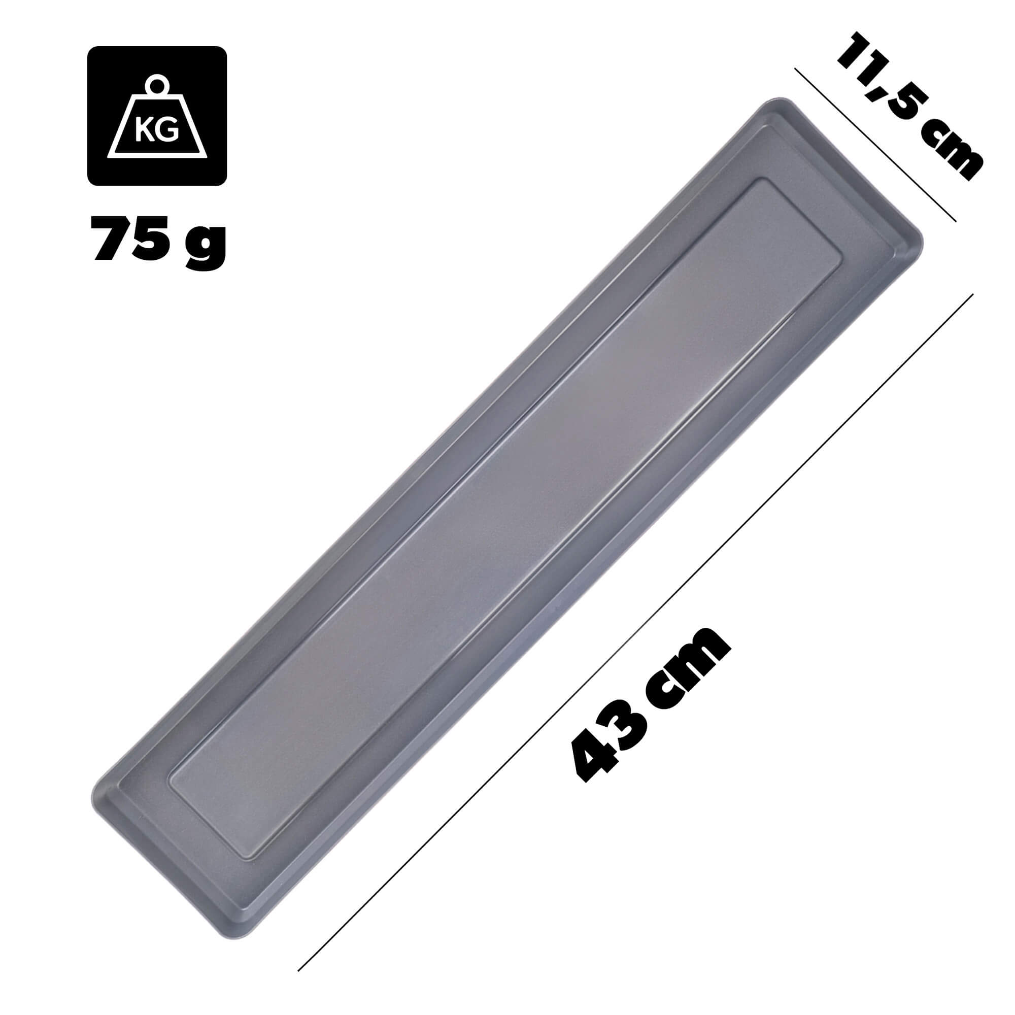 Podstawka pod skrzynkę Paulin 50cm antracyt