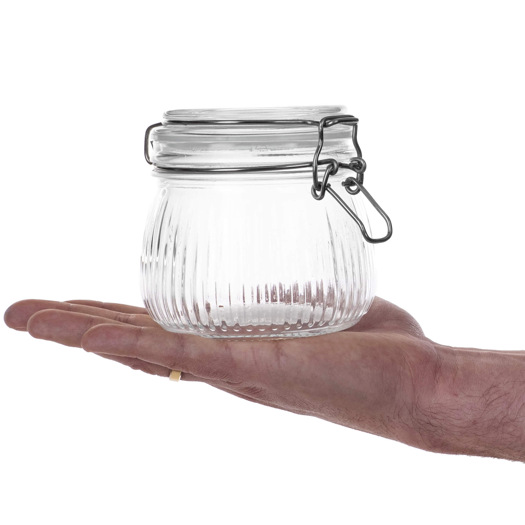 Pojemnik szklany z pokrywą Samo 500 ml 1 szt.