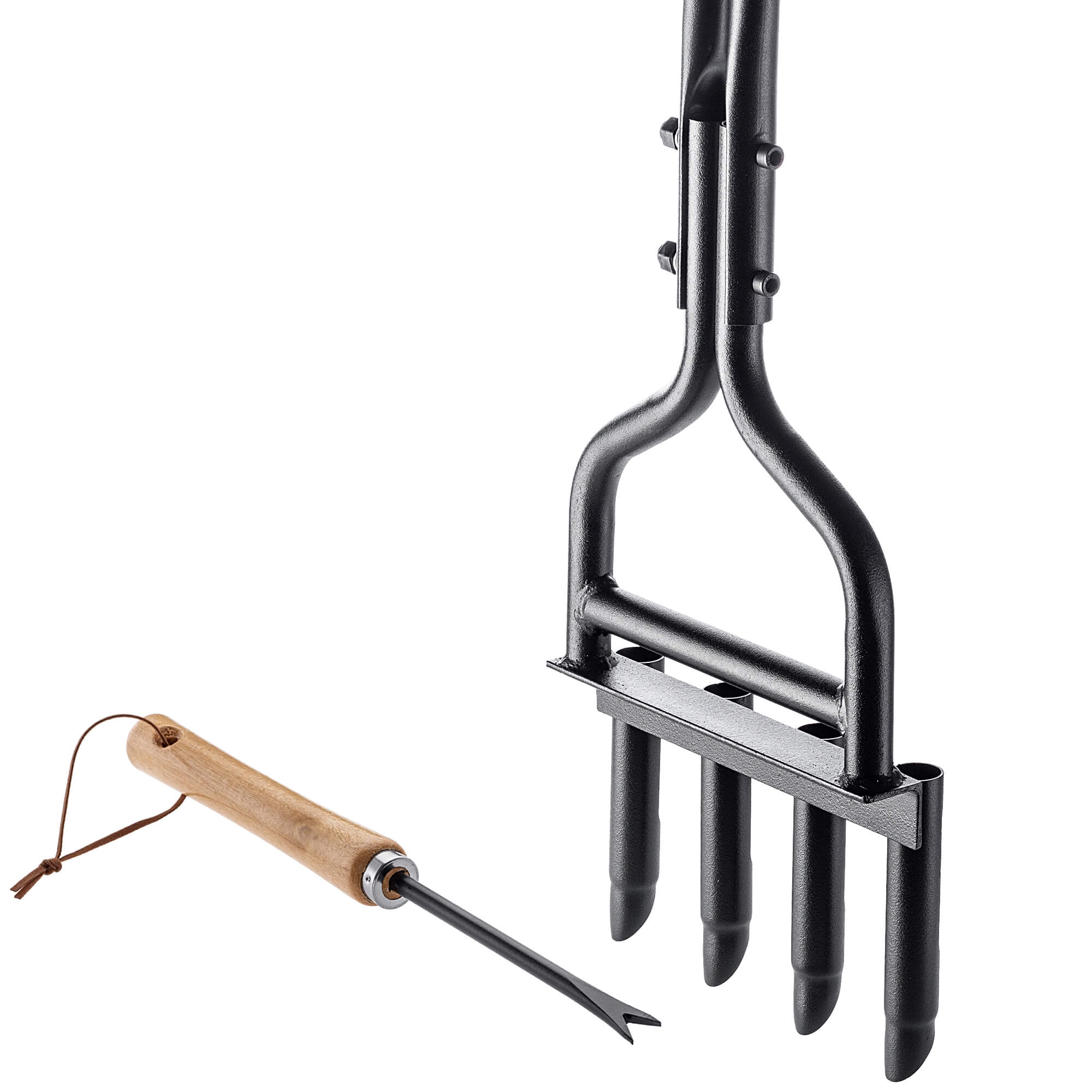 Aerator ogrodowy rurkowy ręczny Arden 92 x 20 cm czarny