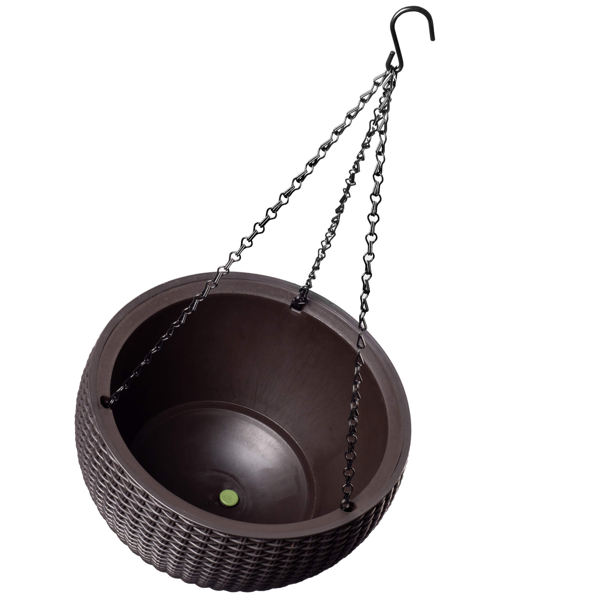 Doniczka wisząca Keter 35 cm, brąz