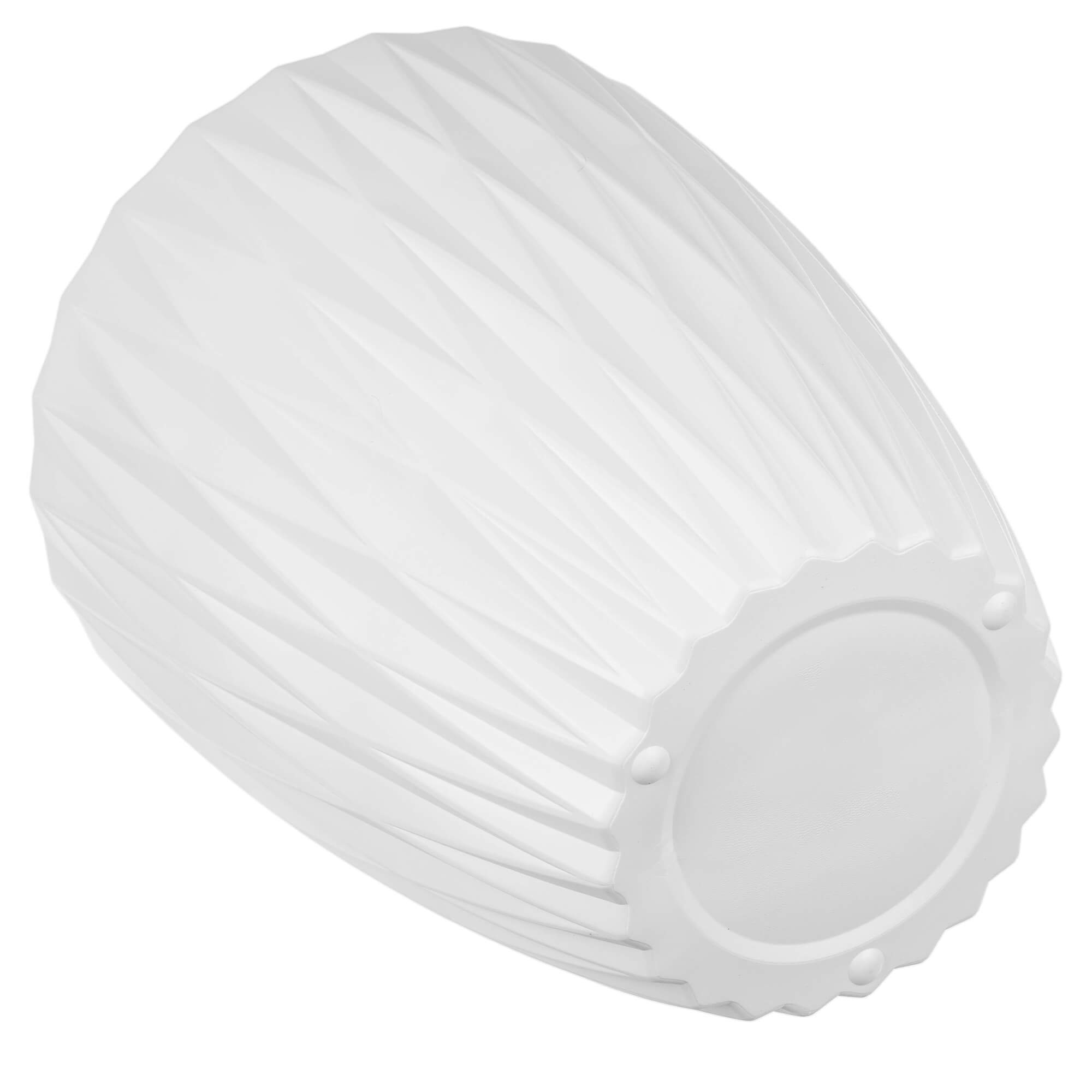 Doniczka Caro 25 cm, biała, 1 szt.