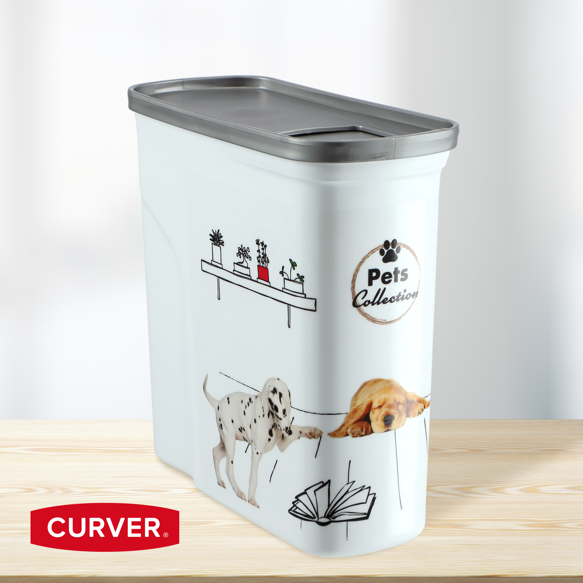 Pojemnik na karmę dla psa Curver Pet Life 2L