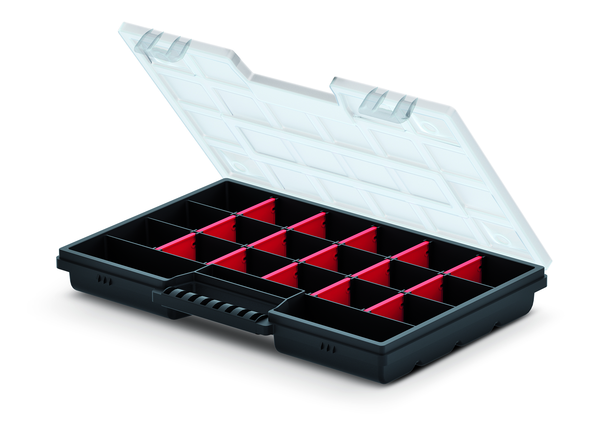 KISTENBERG Organizer narzędziowy Nor 30 niski S - KNO30204 - czarny