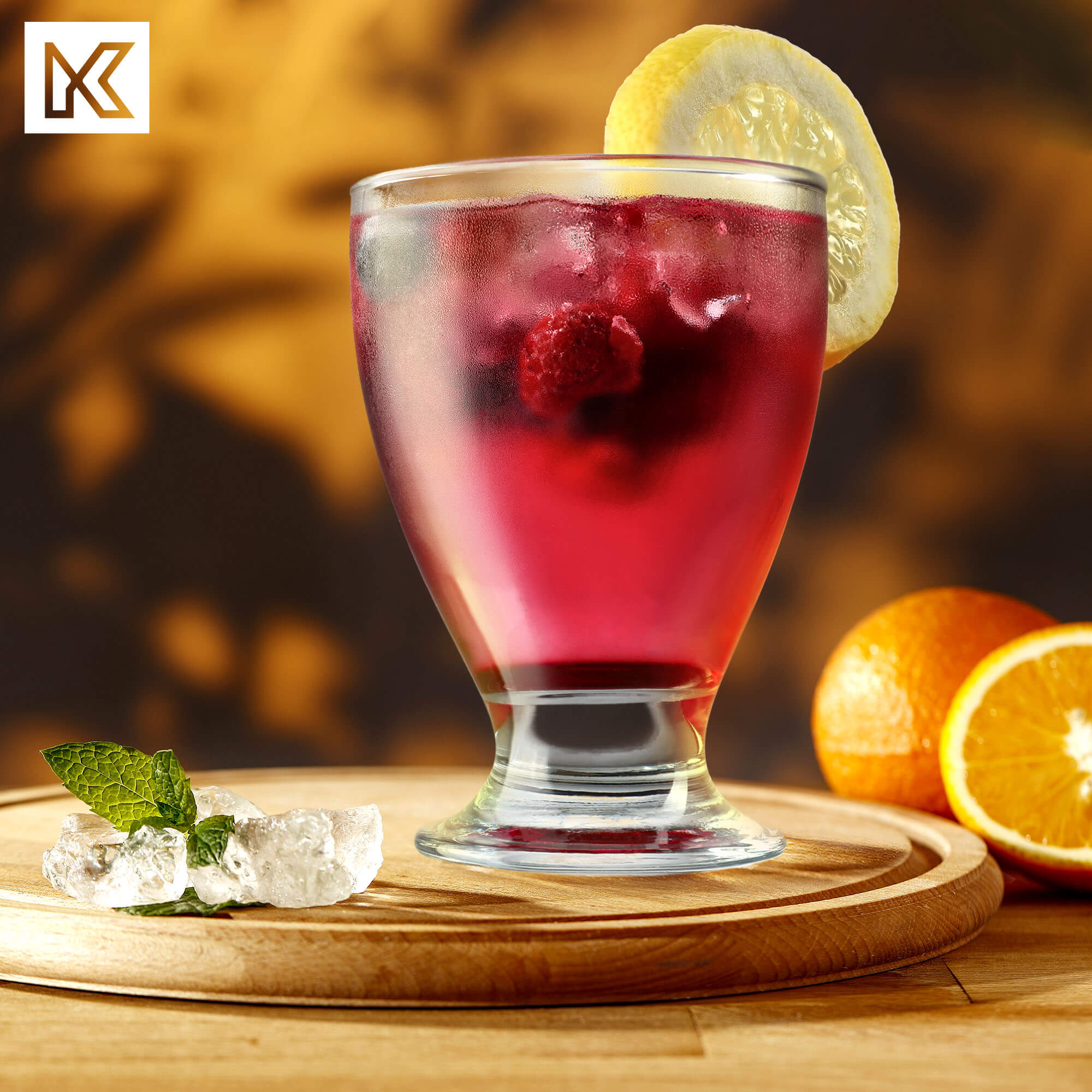 Szklanki do napojów i deserów Izano 280 ml, 2 szt.
