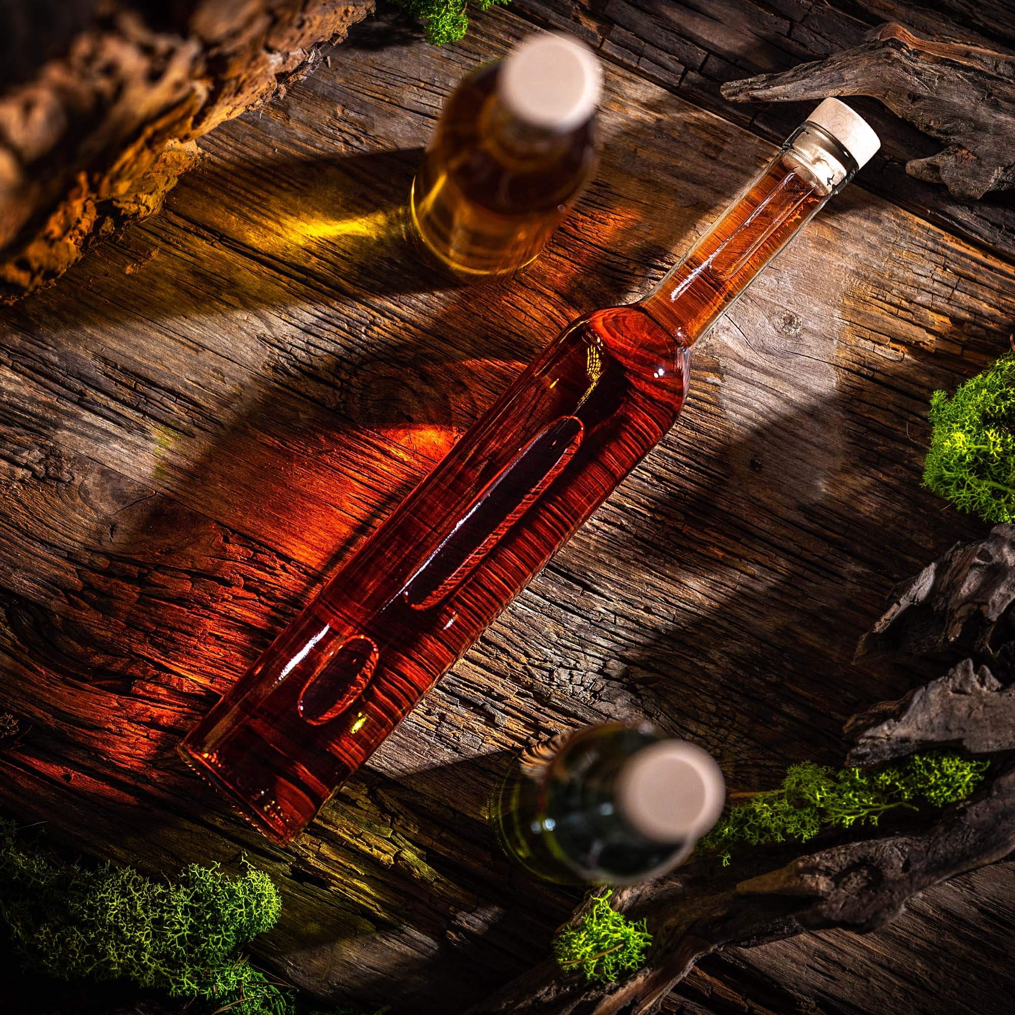 Butelka z korkiem Turcio 0,5L z korkiem fi18.5, 8 szt.