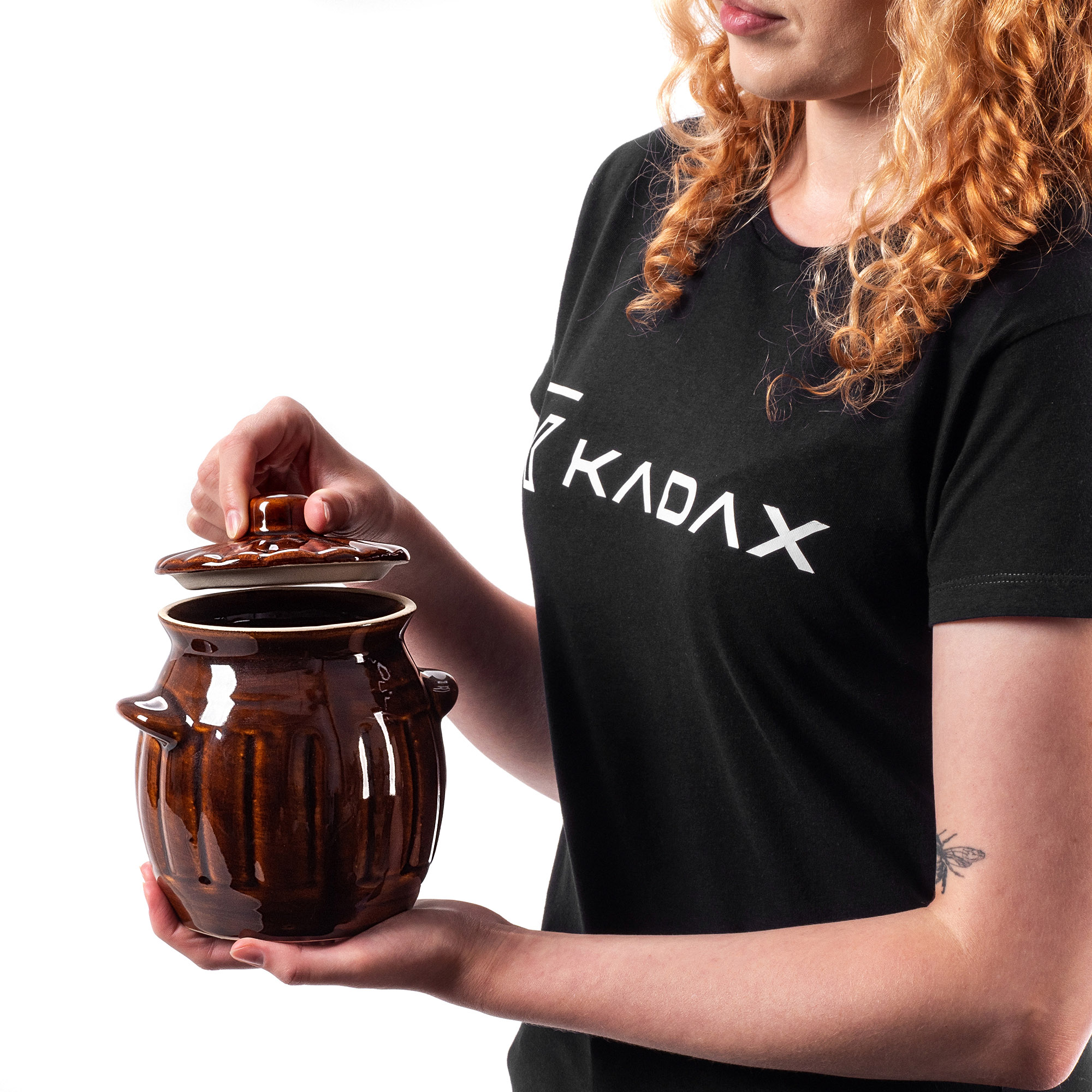 Beczka kamionkowa Helios 1.2L, z pokrywką