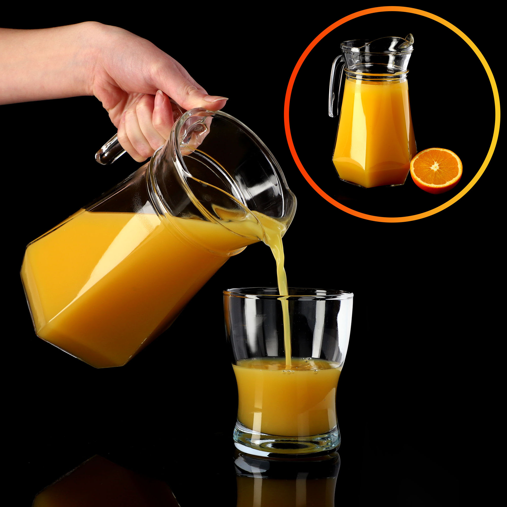 Dzbanek do soku i zimnych napojów 1.2L