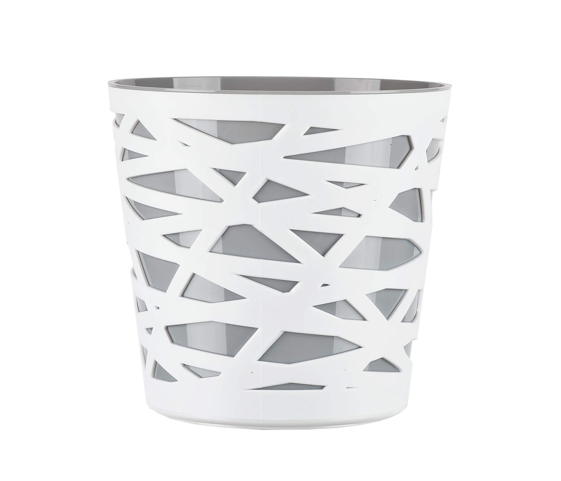 Doniczka z wkładem Rusio 15 cm, szara