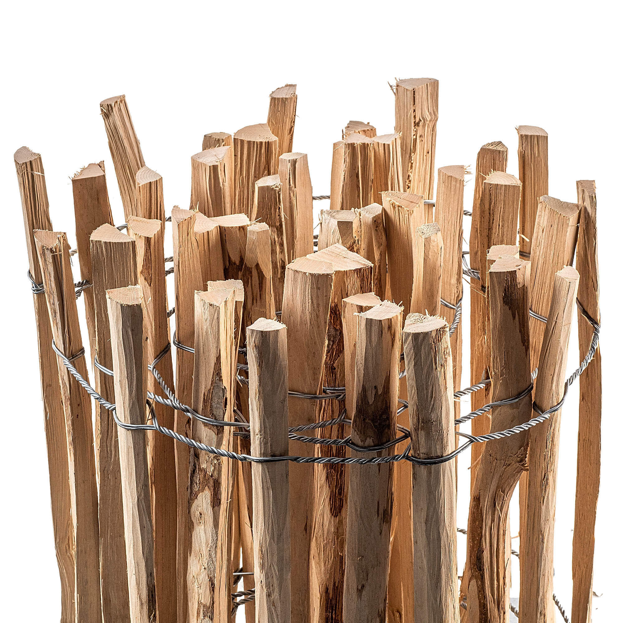 Płot ogrodowy leszczynowy Karo 500 x 120 cm (7-9 cm)