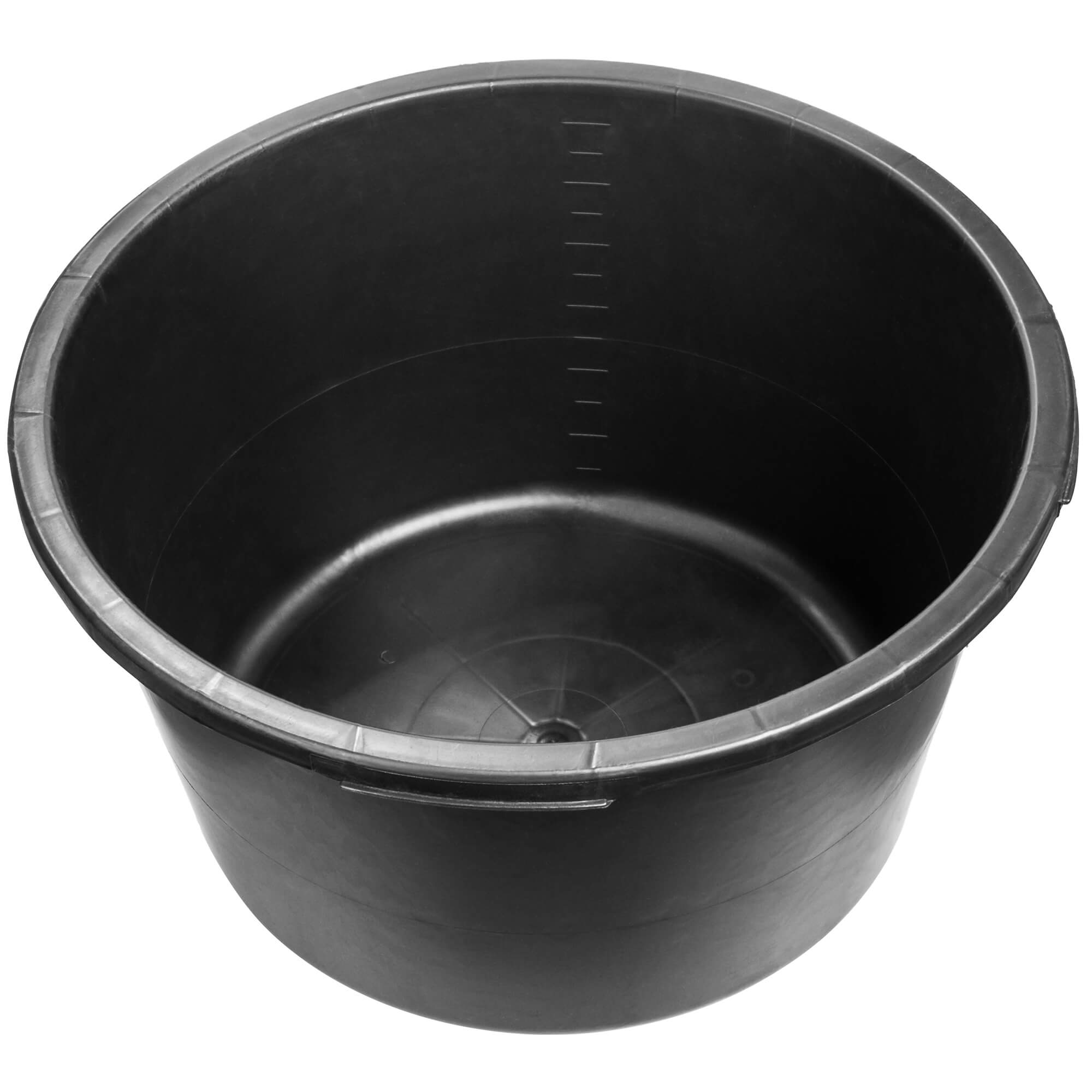 Kastra budowlana okrągła 65 L, czarna