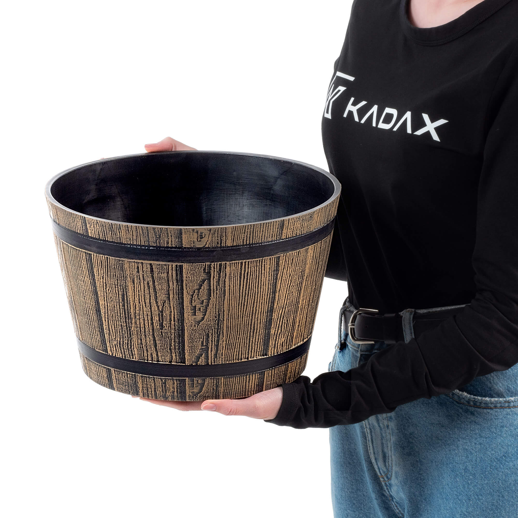 Donica na kwiaty Sori 30 cm mokka