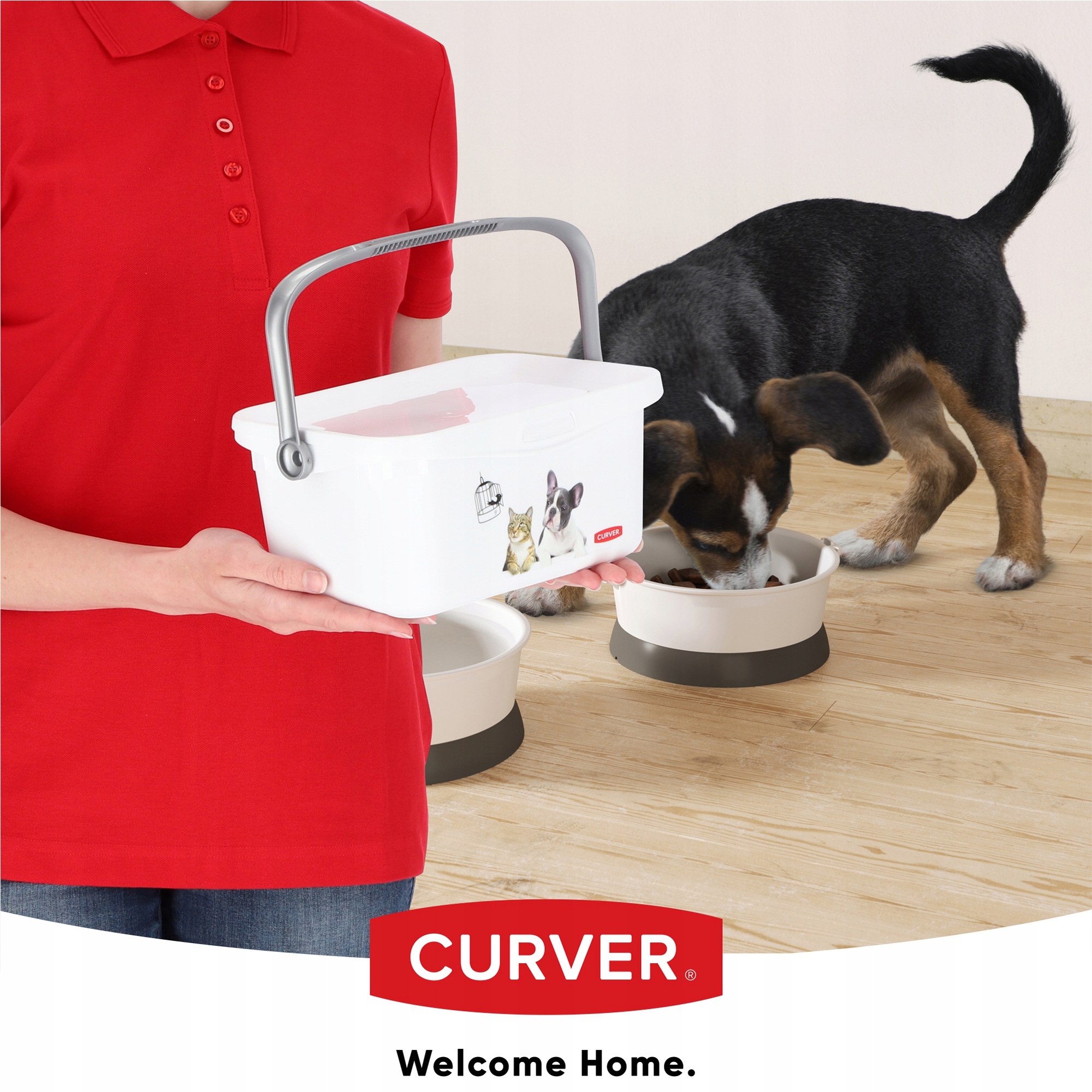 Pojemnik na karmę i zabawki Curver Pet Life 3L