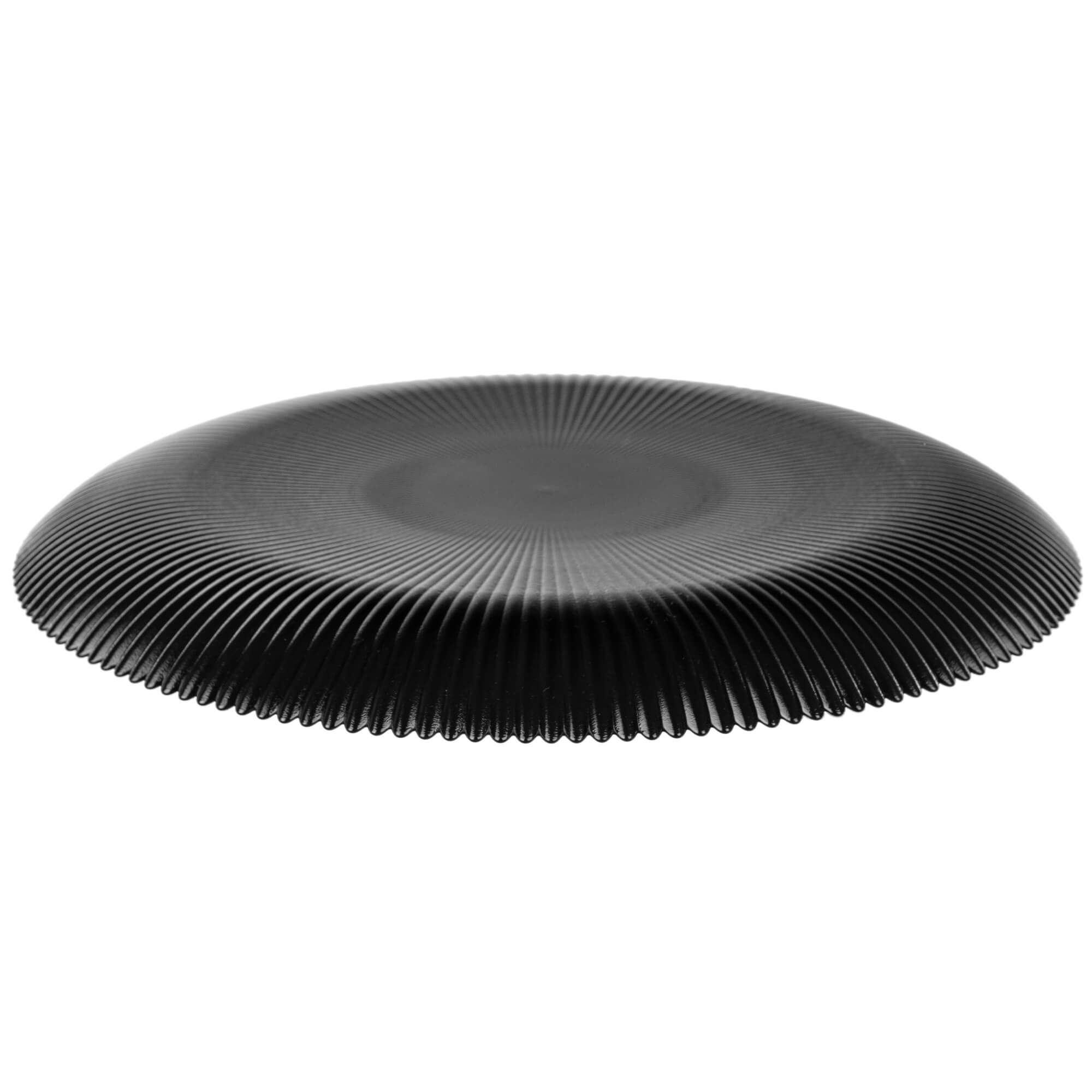 Zestaw obiadowy Regno salaterka 20 cm + talerz deserowy + talerz płytki czarny 1 kpl.