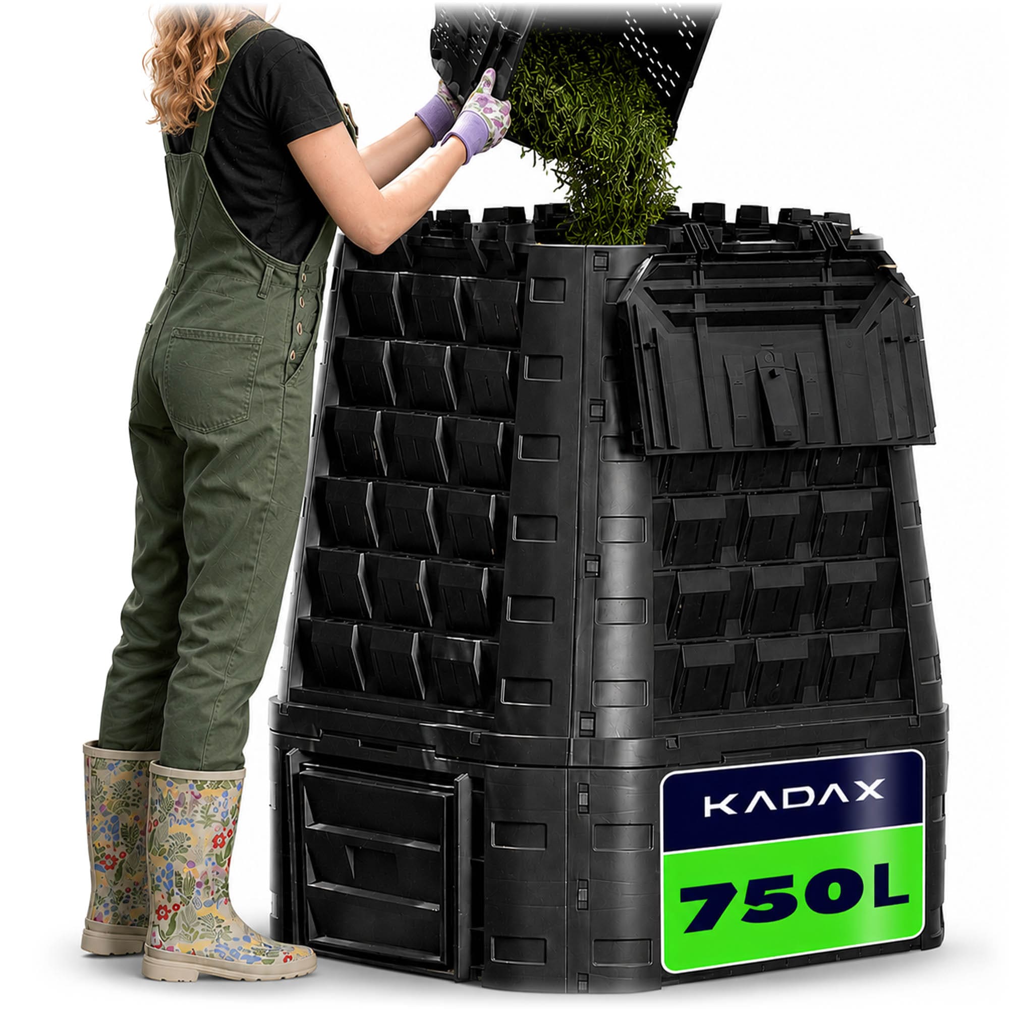 Kompostownik ogrodowy Yutz 750L