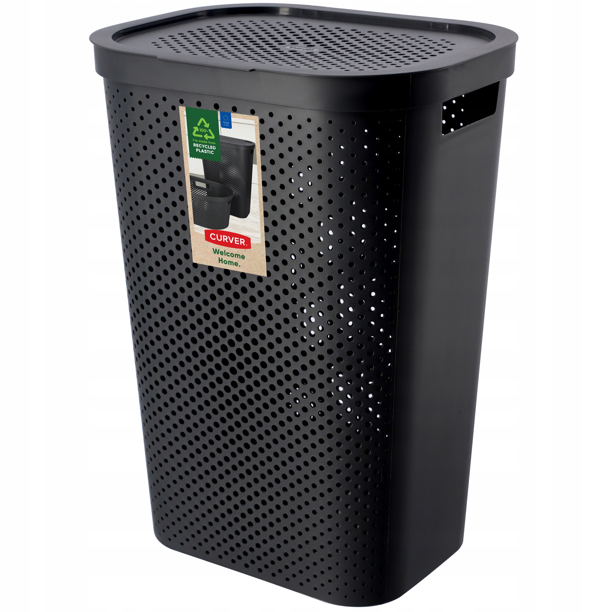 Kosze z pokrywą Curver Infinity 60L mix kolorów, 2szt.