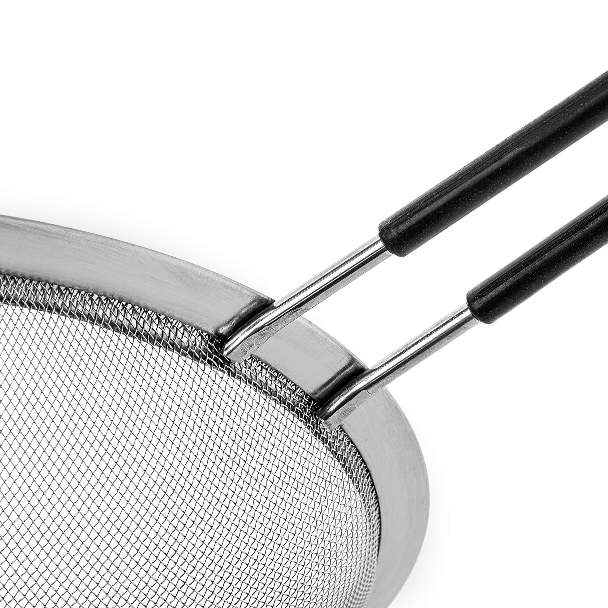 Zestaw 3 sitek ze stali nierdzewnej Pigna 8.5 cm 12.5 cm 18 cm