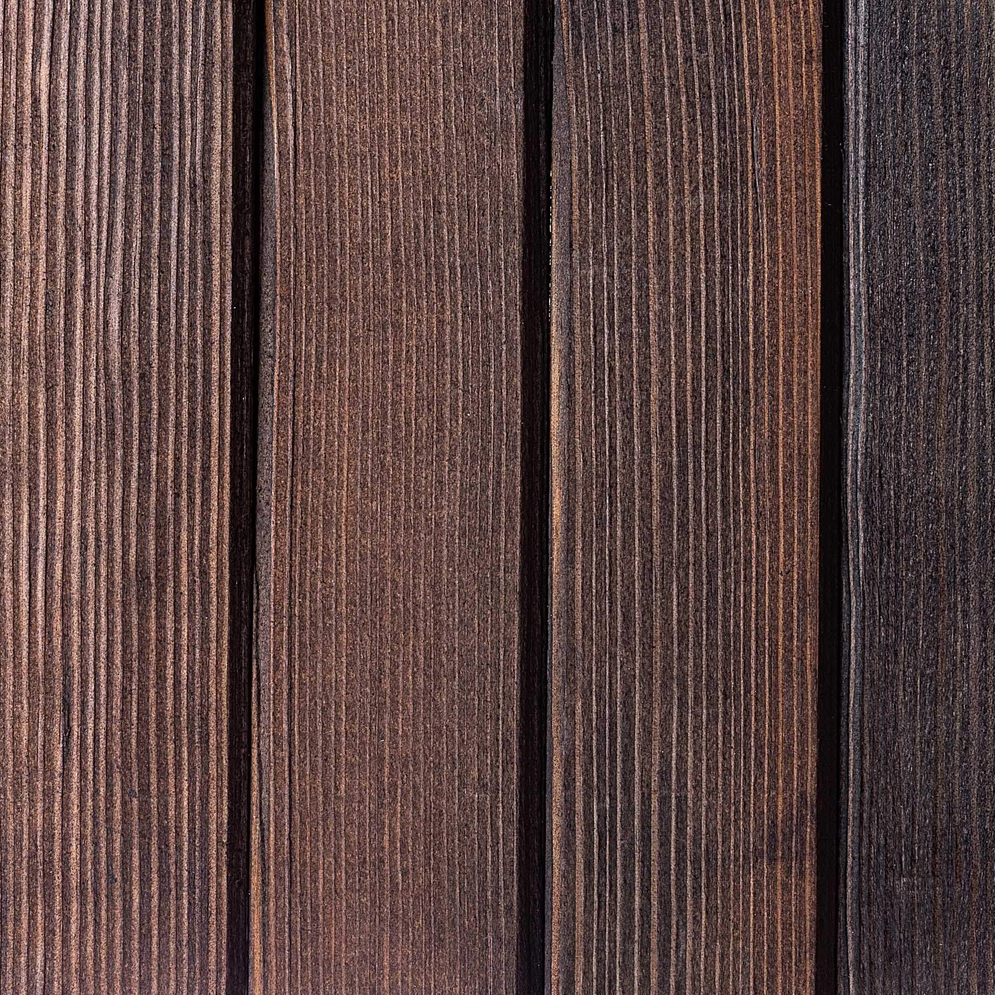Płotek drewniany rollborder Ansjo obrzeże 115 x 15 cm brązowy