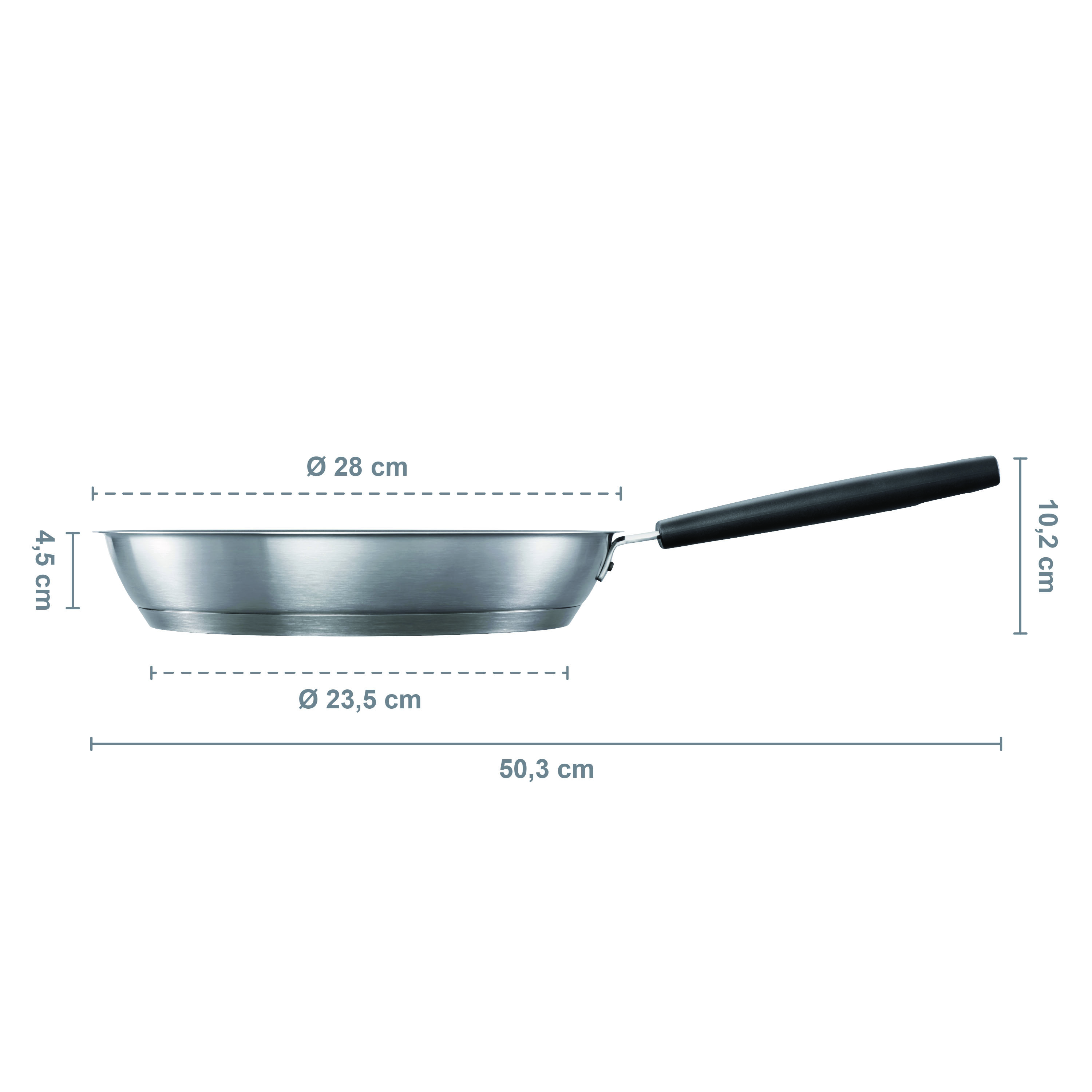 Fiskars 1052247 HF Steel Patelnia 28 cm