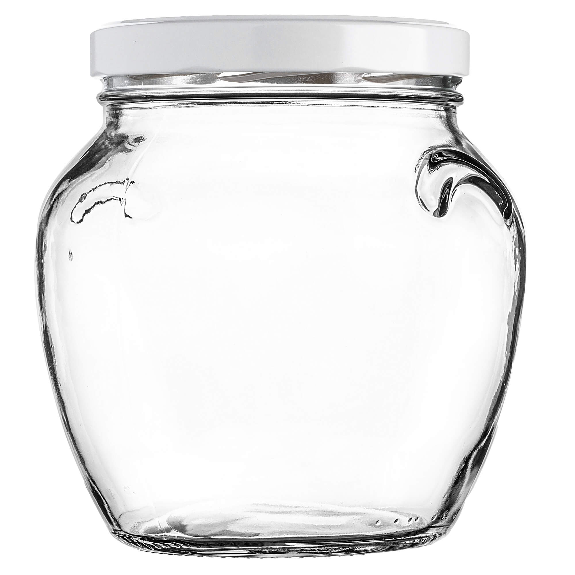 Słoiki na przetwory Sassa 1700ml 4szt 110mm + wieczka białe